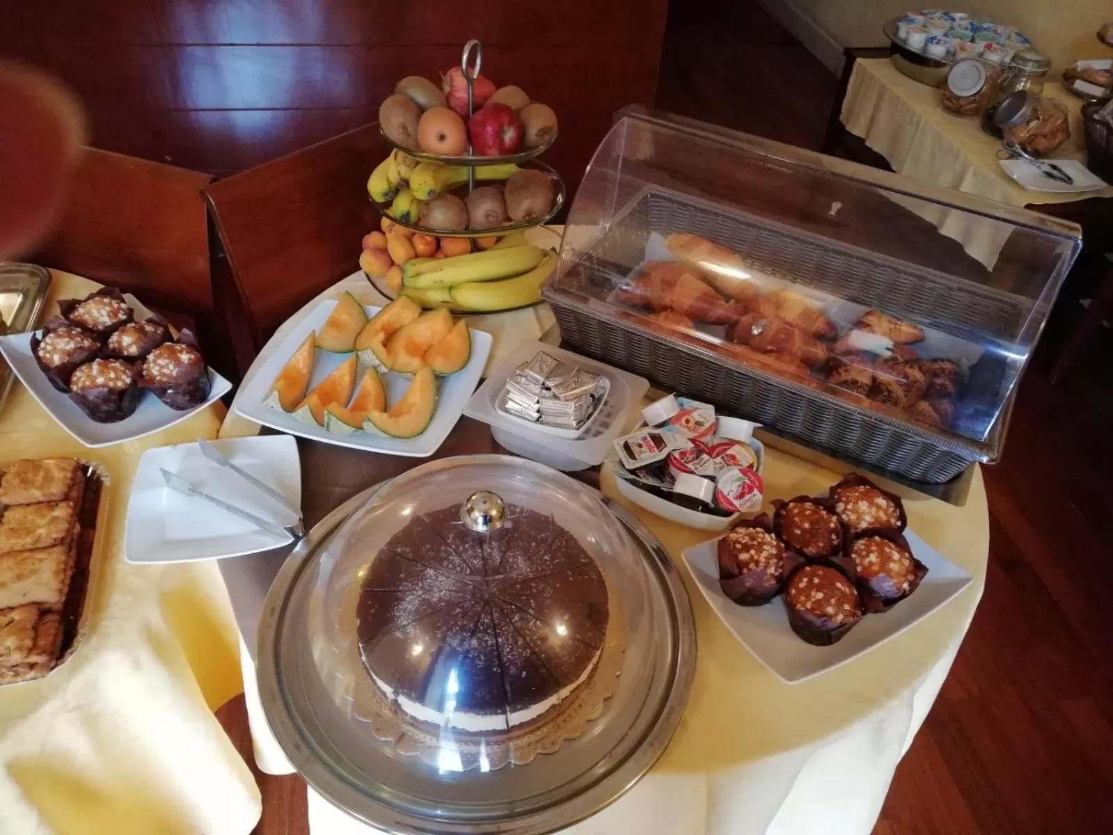 Buffet breakfast in Hotel Agathae