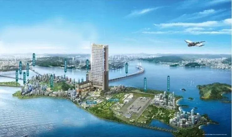 Sea view in Shine Hotel Incheon Airport Sea view in Shine Hotel Incheon Airport