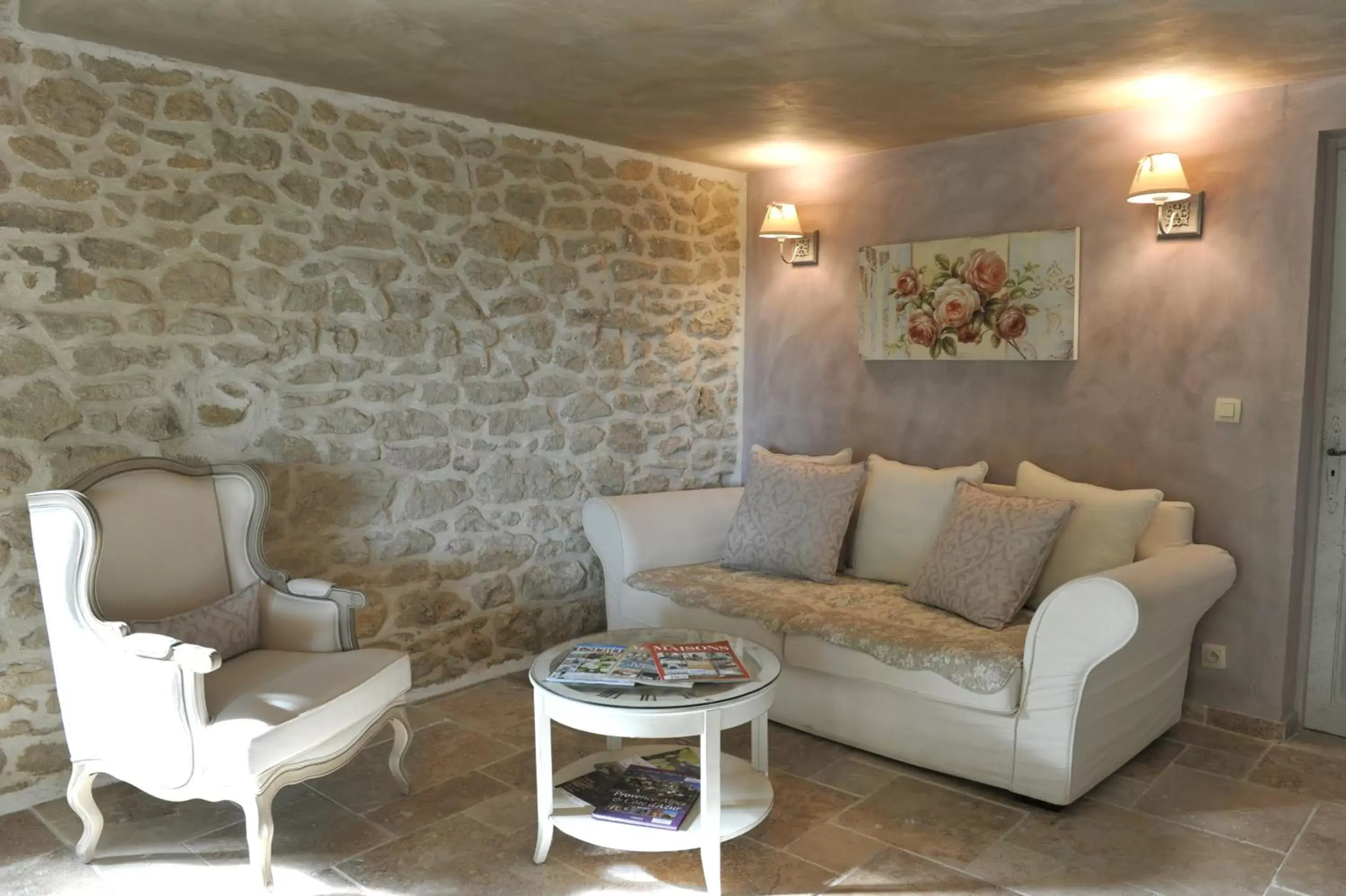 Living room, Seating Area in Le Mas Terre des Anges