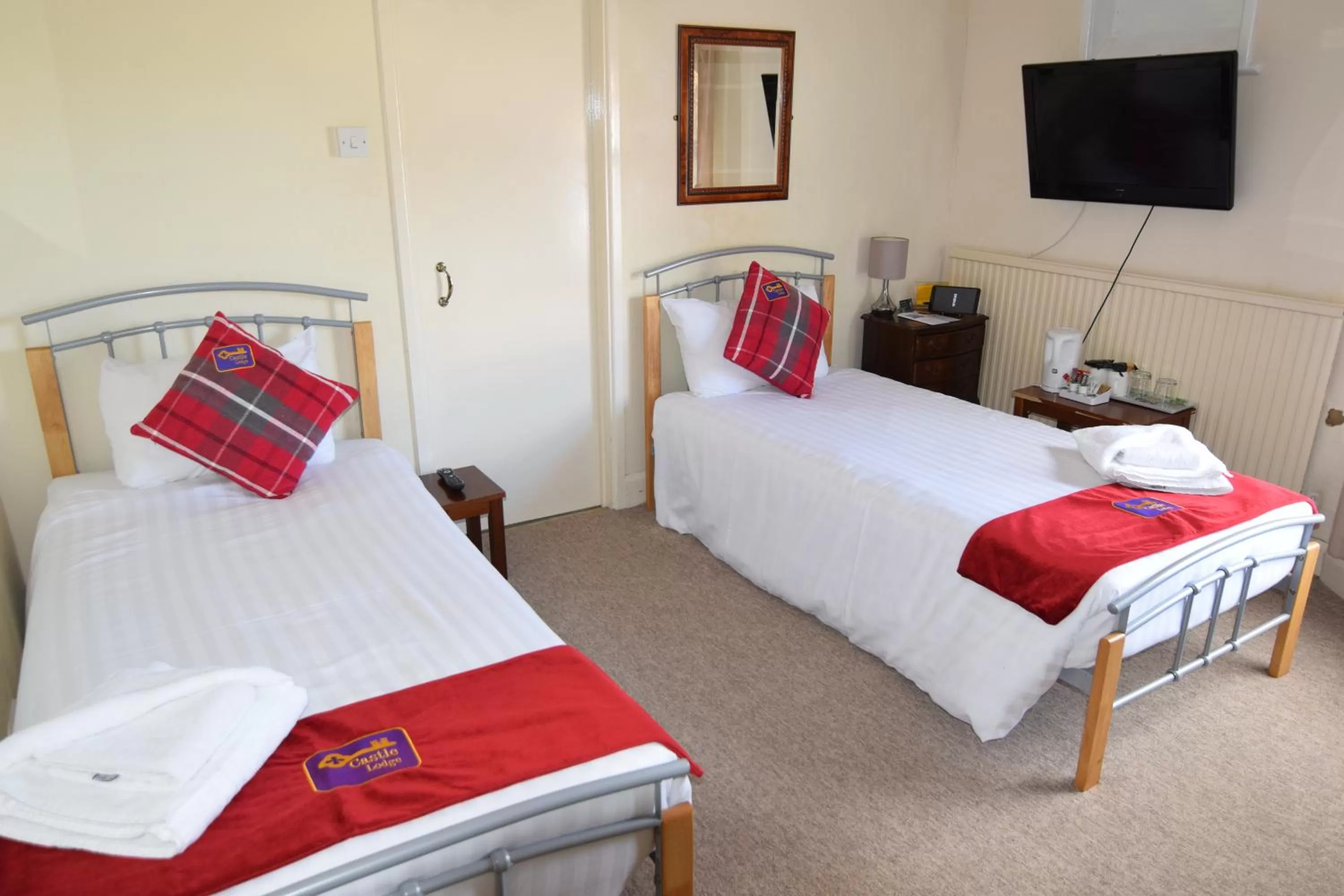 TV and multimedia, Bed in Castle Lodge