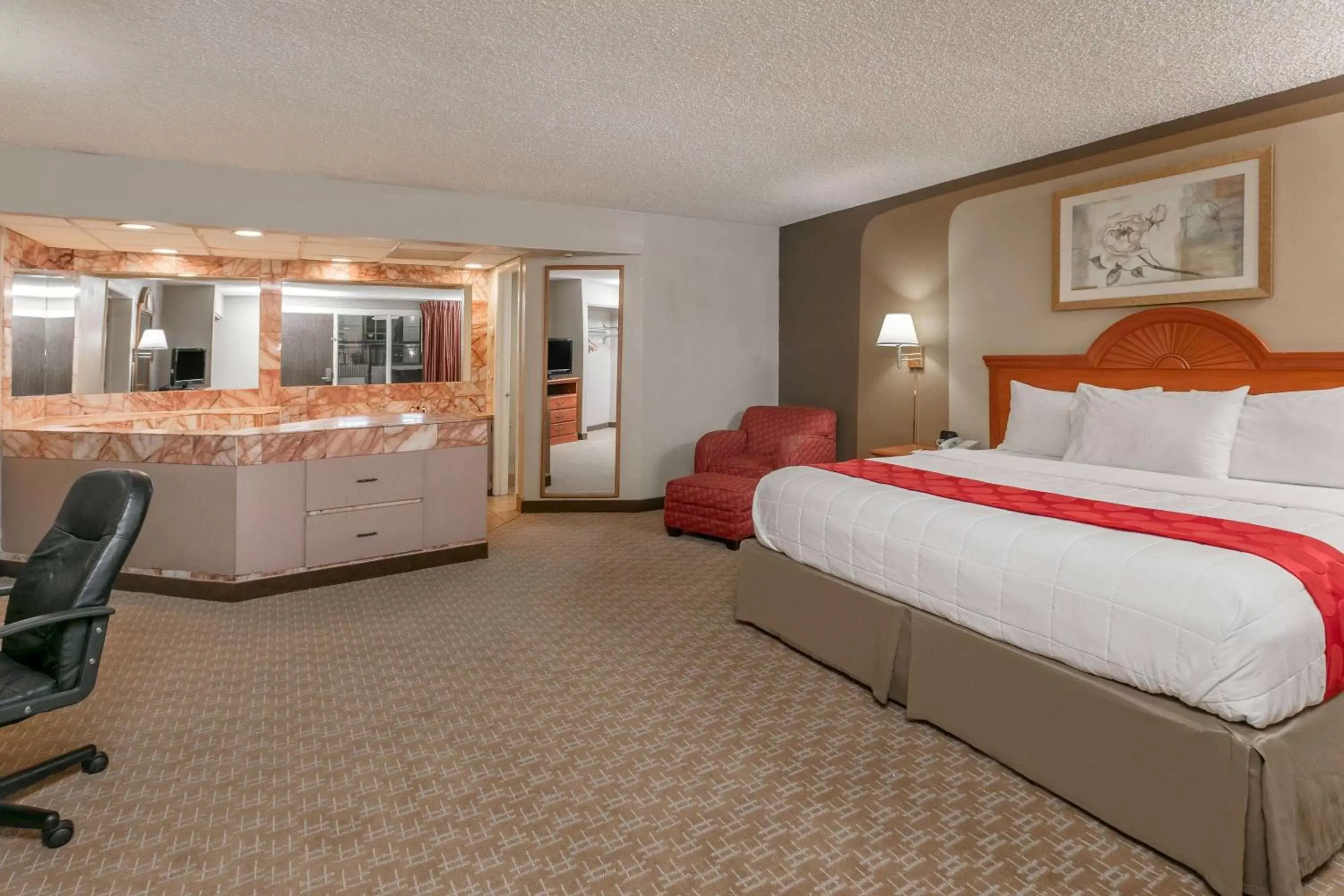 Photo of the whole room, Bed in Ramada by Wyndham Odessa Near University of Texas Permian