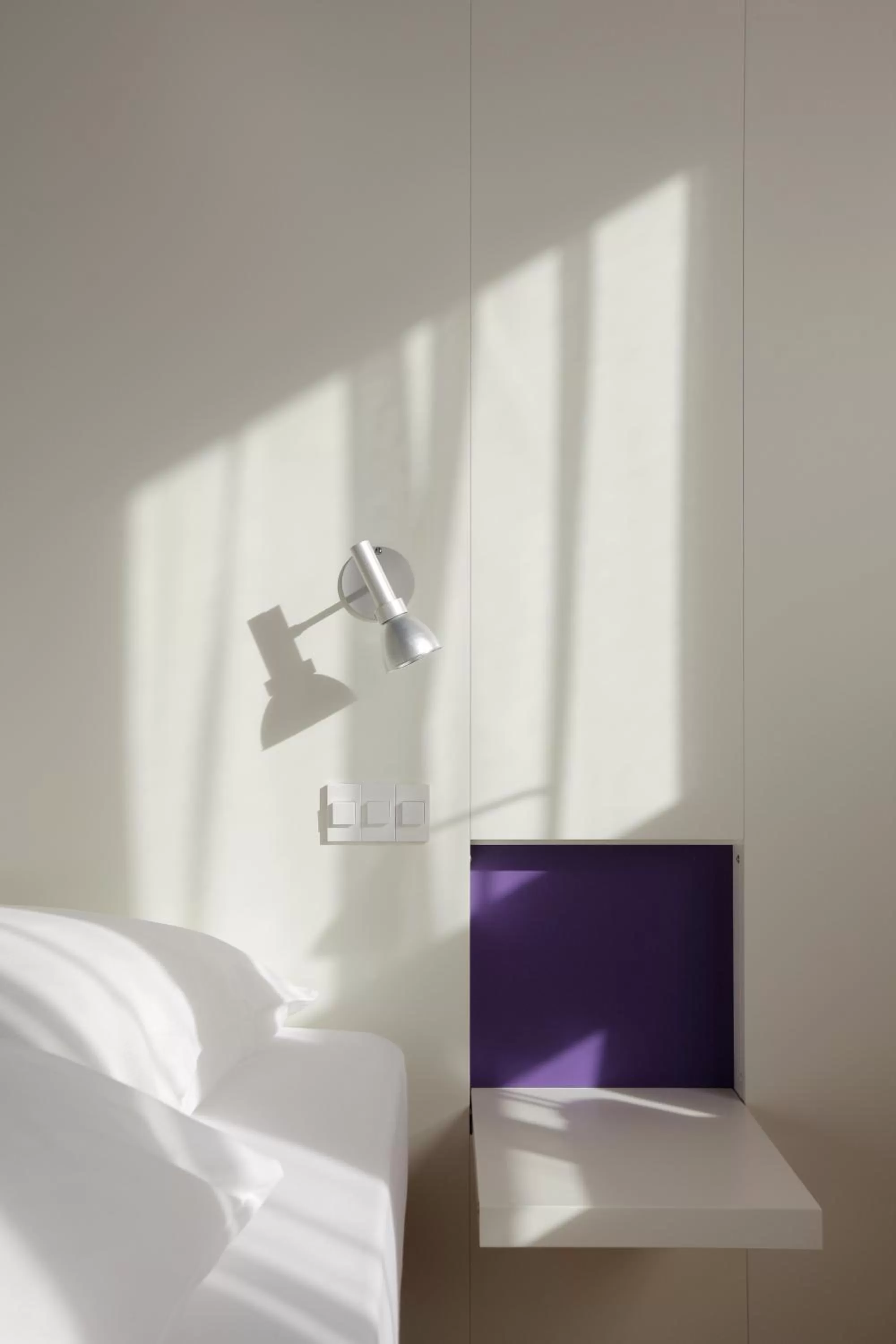 Decorative detail, Bed in Hotel Dom