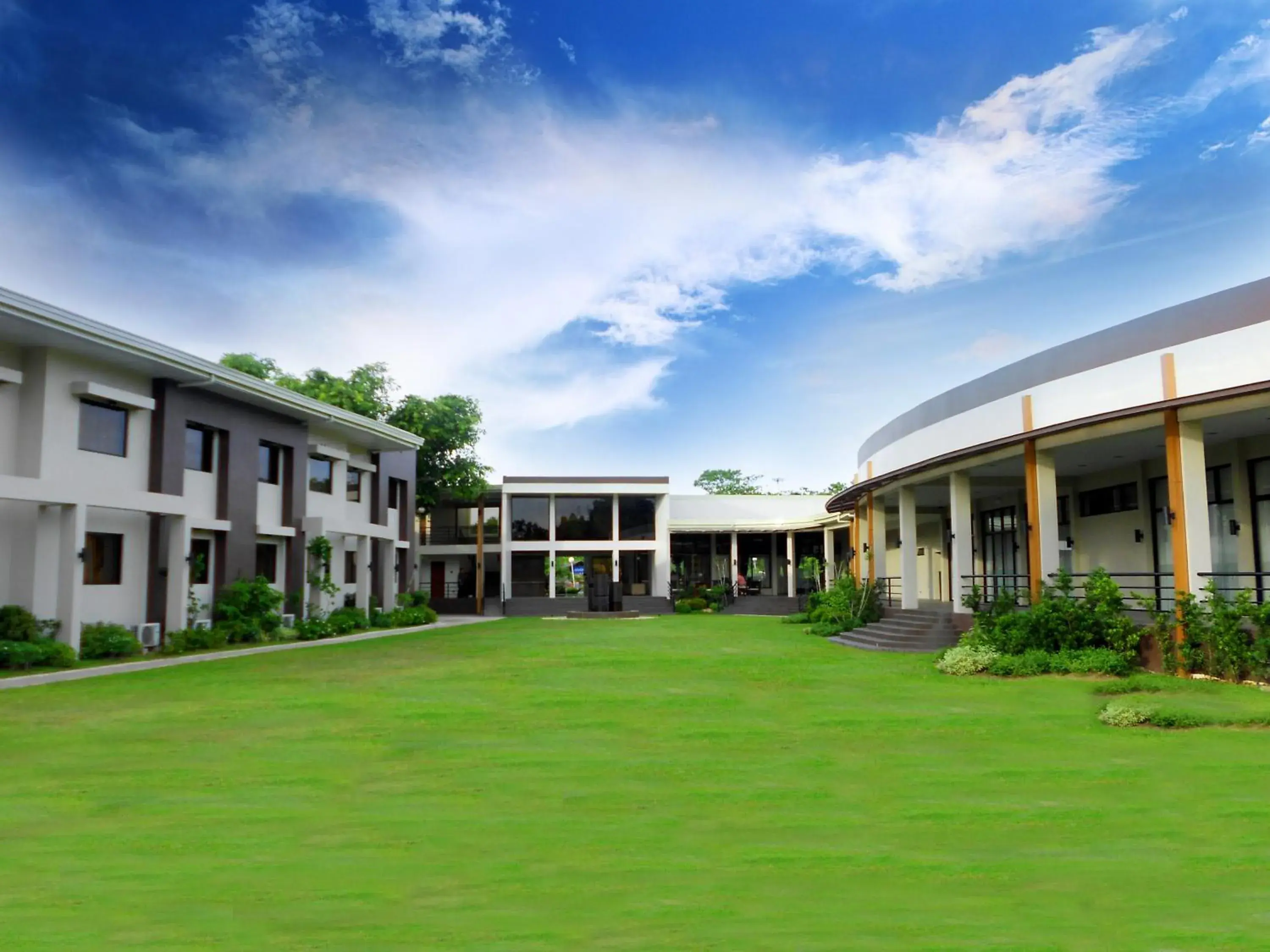 Garden view in Ariana Hotel Garden view in Ariana Hotel