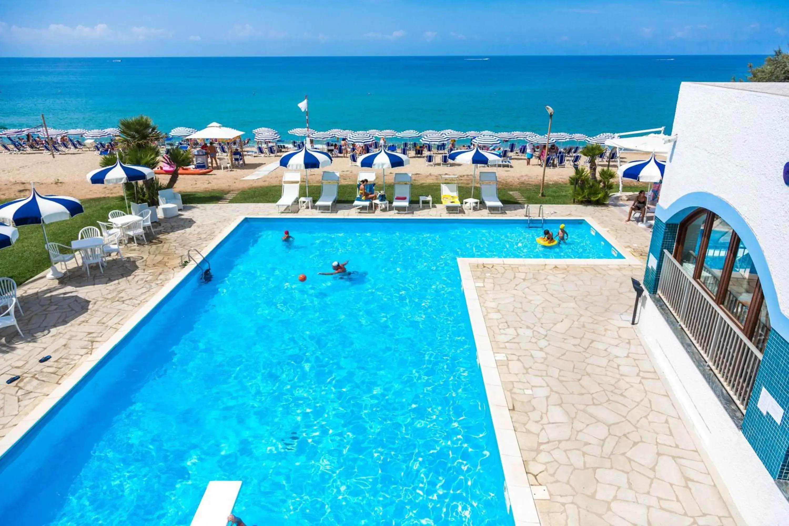 Swimming pool, Pool View in Hotel Poseidon