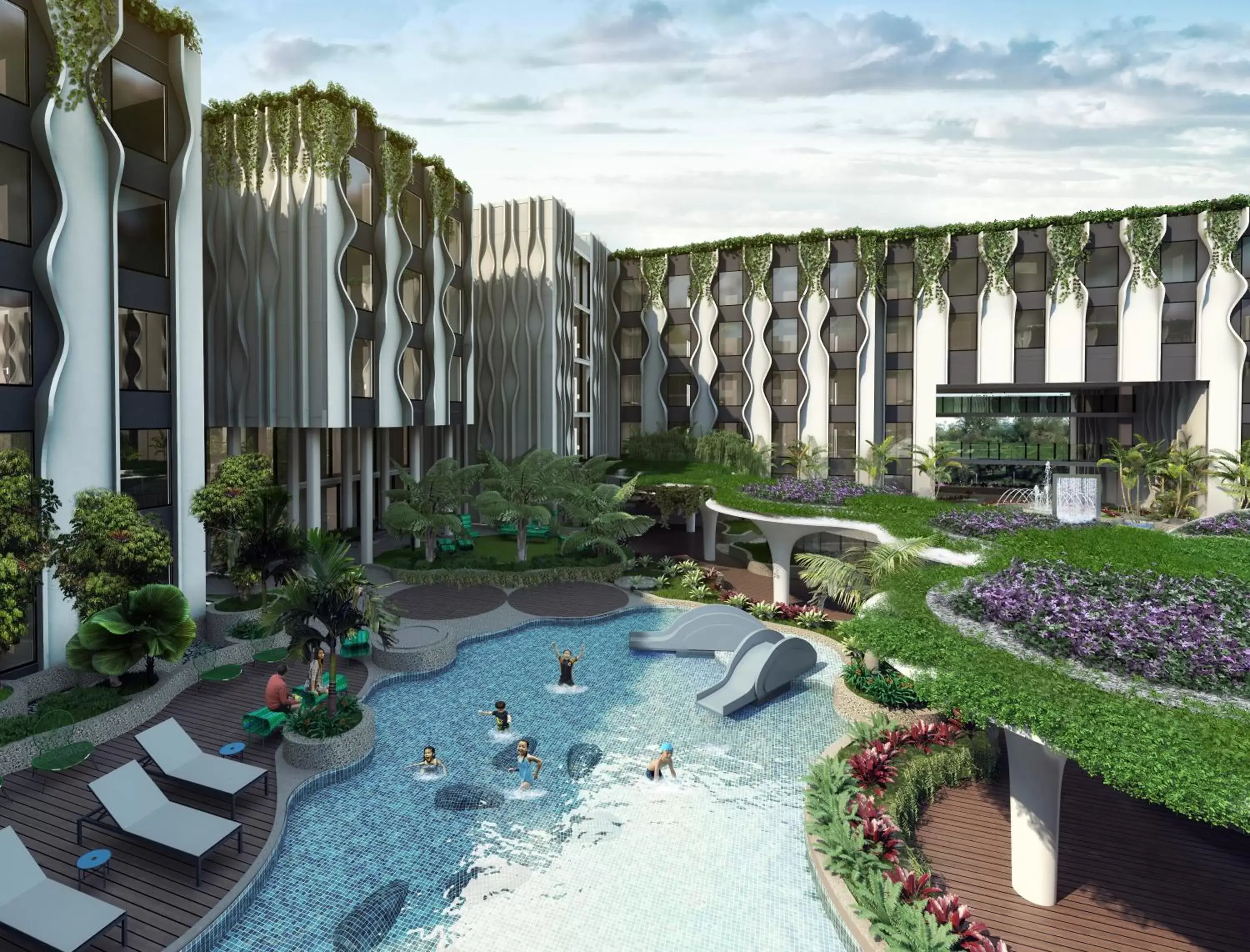 Property building in Village Hotel Sentosa by Far East Hospitality
