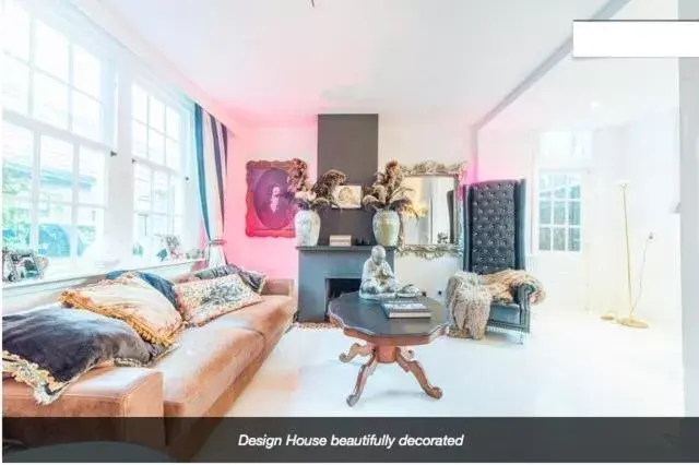 Living room, Seating Area in Design B&B Naarden Vesting