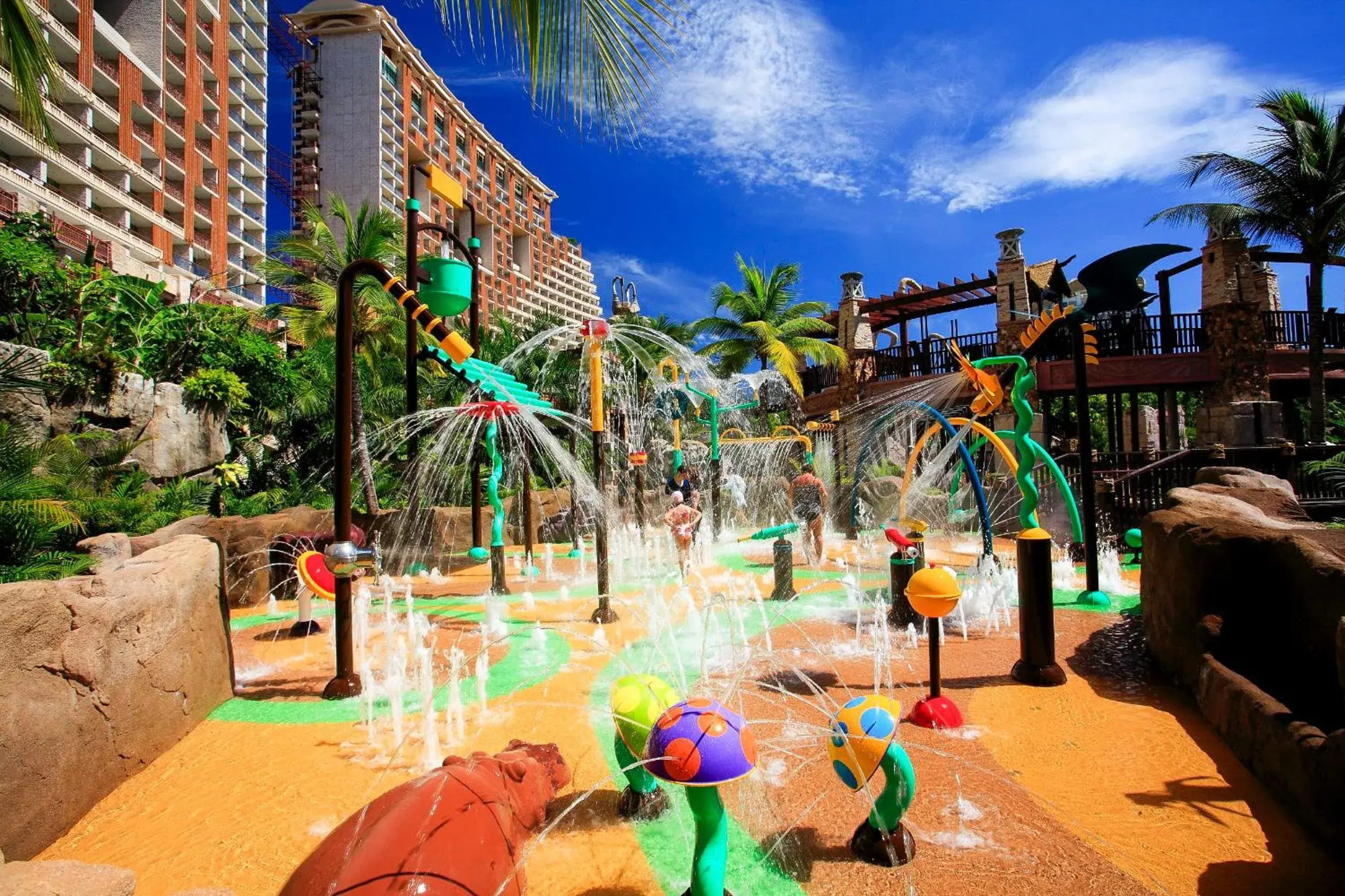 Swimming pool, Children's Play Area in Centara Grand Mirage Beach Resort Pattaya - SHA Extra Plus