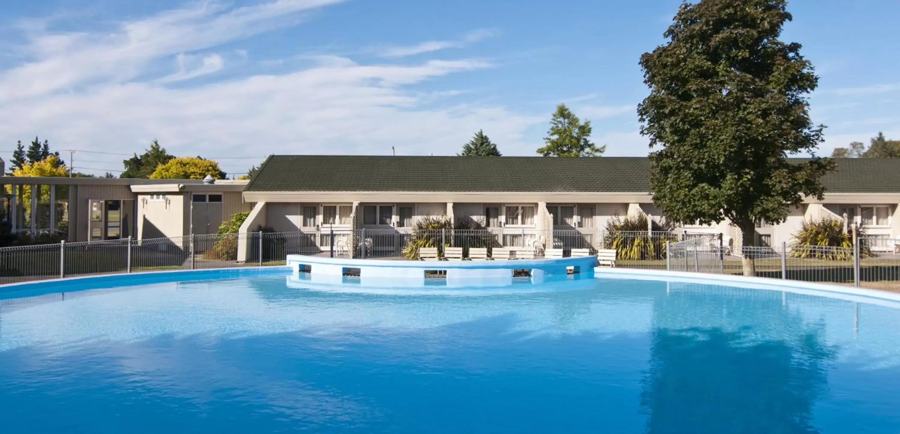 Swimming pool, Property Building in Copthorne Solway Park, Wairarapa