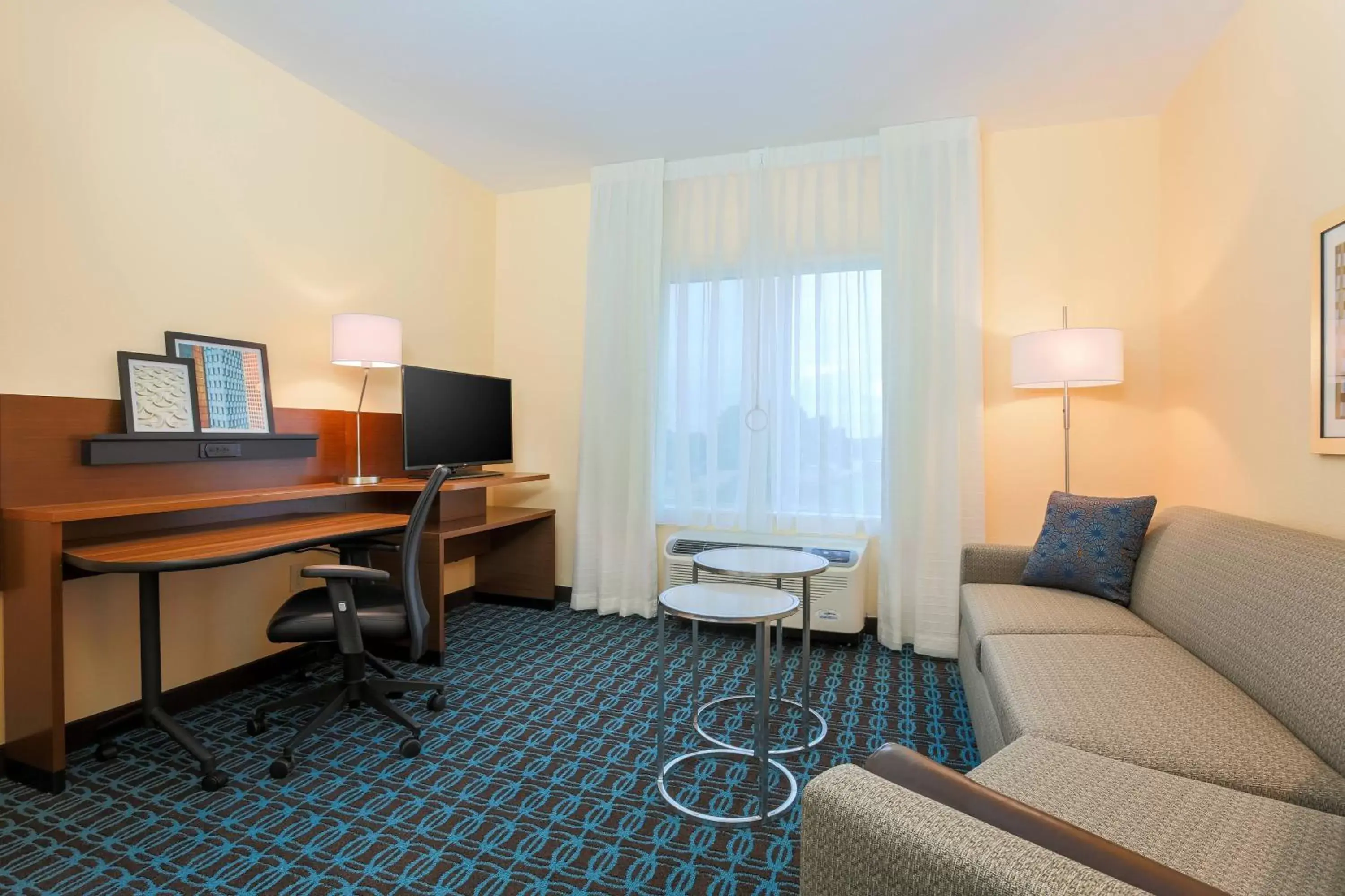 Photo of the whole room, TV/Entertainment Center in Fairfield Inn & Suites by Marriott Cuero