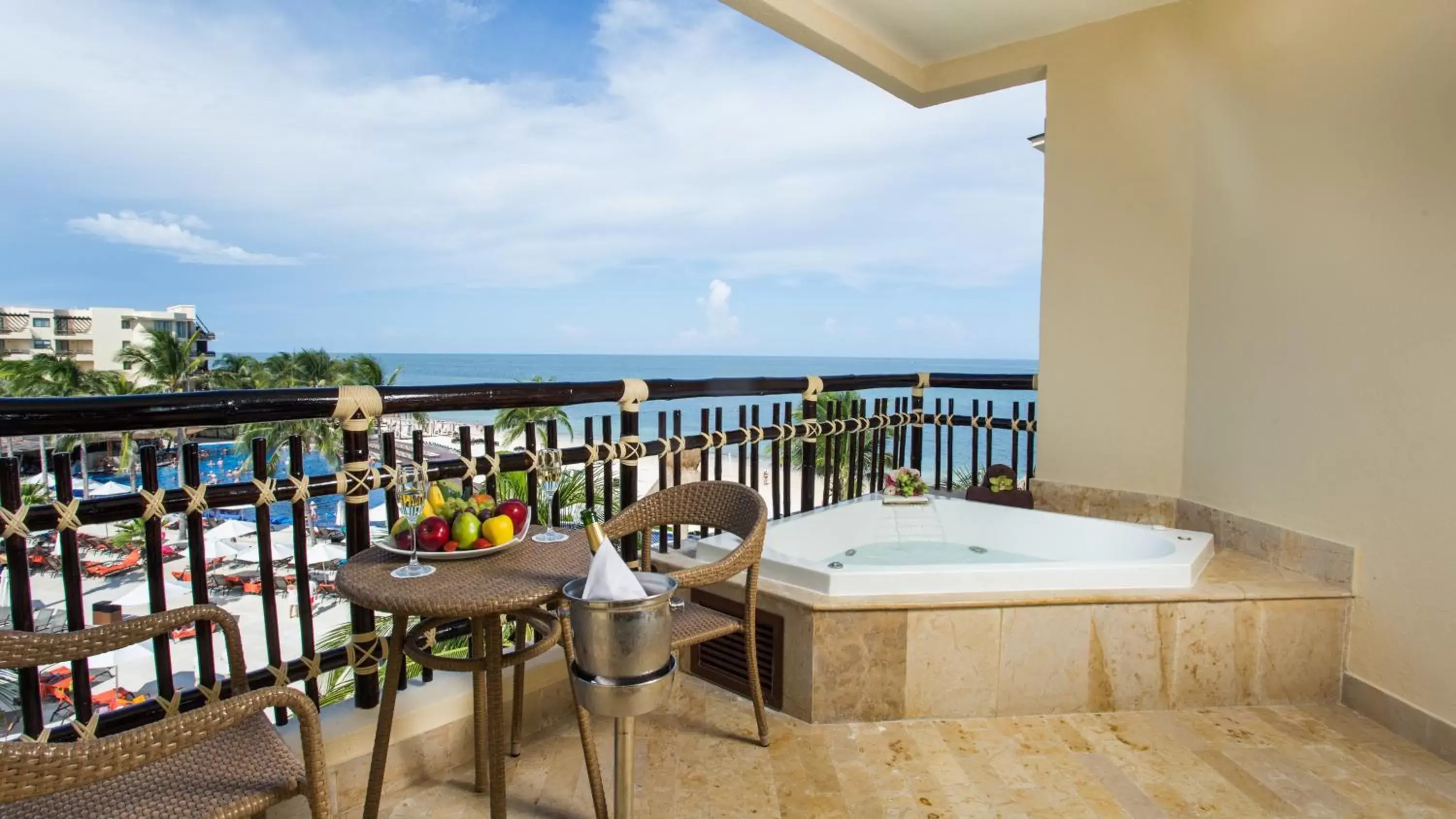 Balcony/Terrace in Dreams Riviera Cancun Resort & Spa - All Inclusive