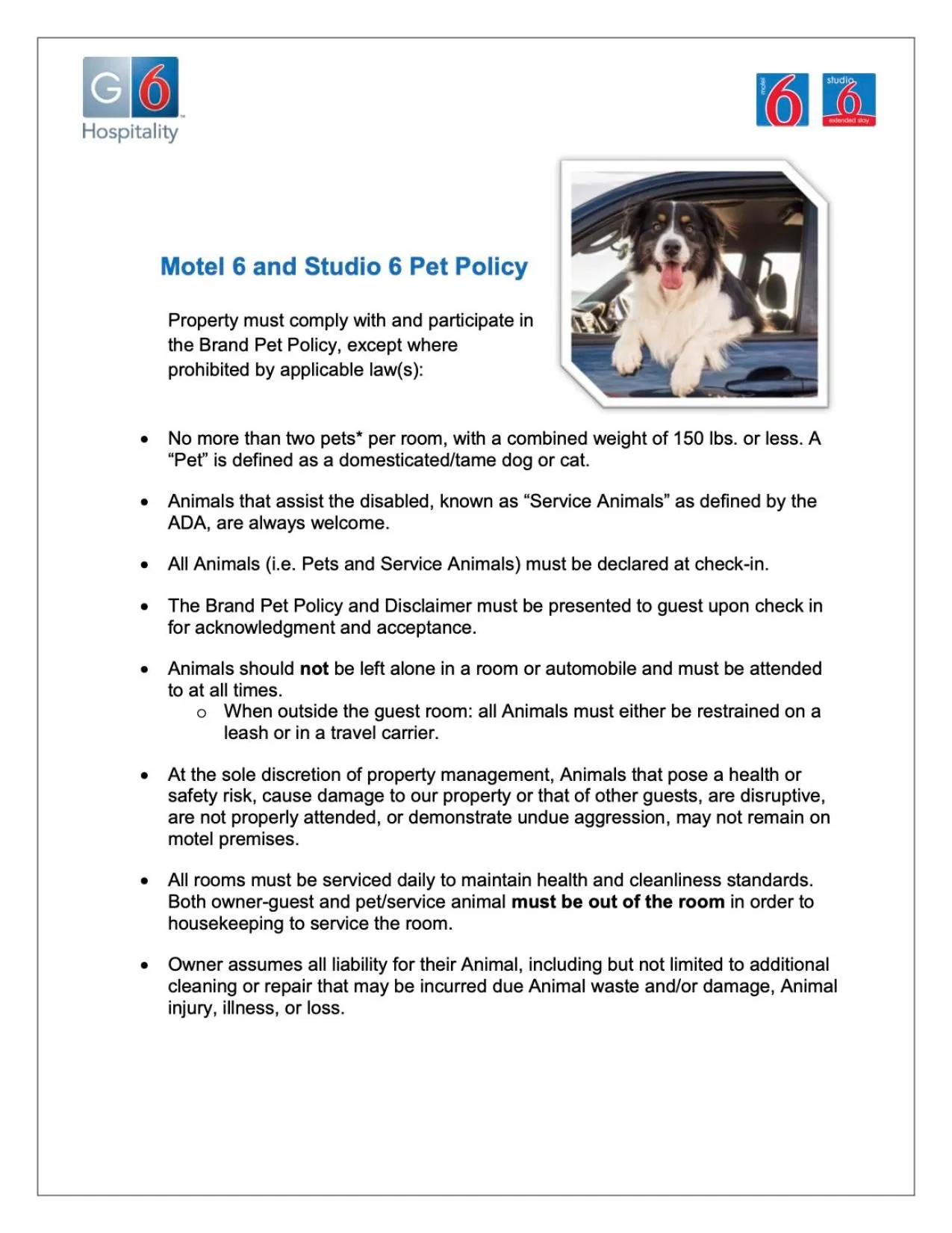 Text overlay in Motel 6-New Stanton, PA