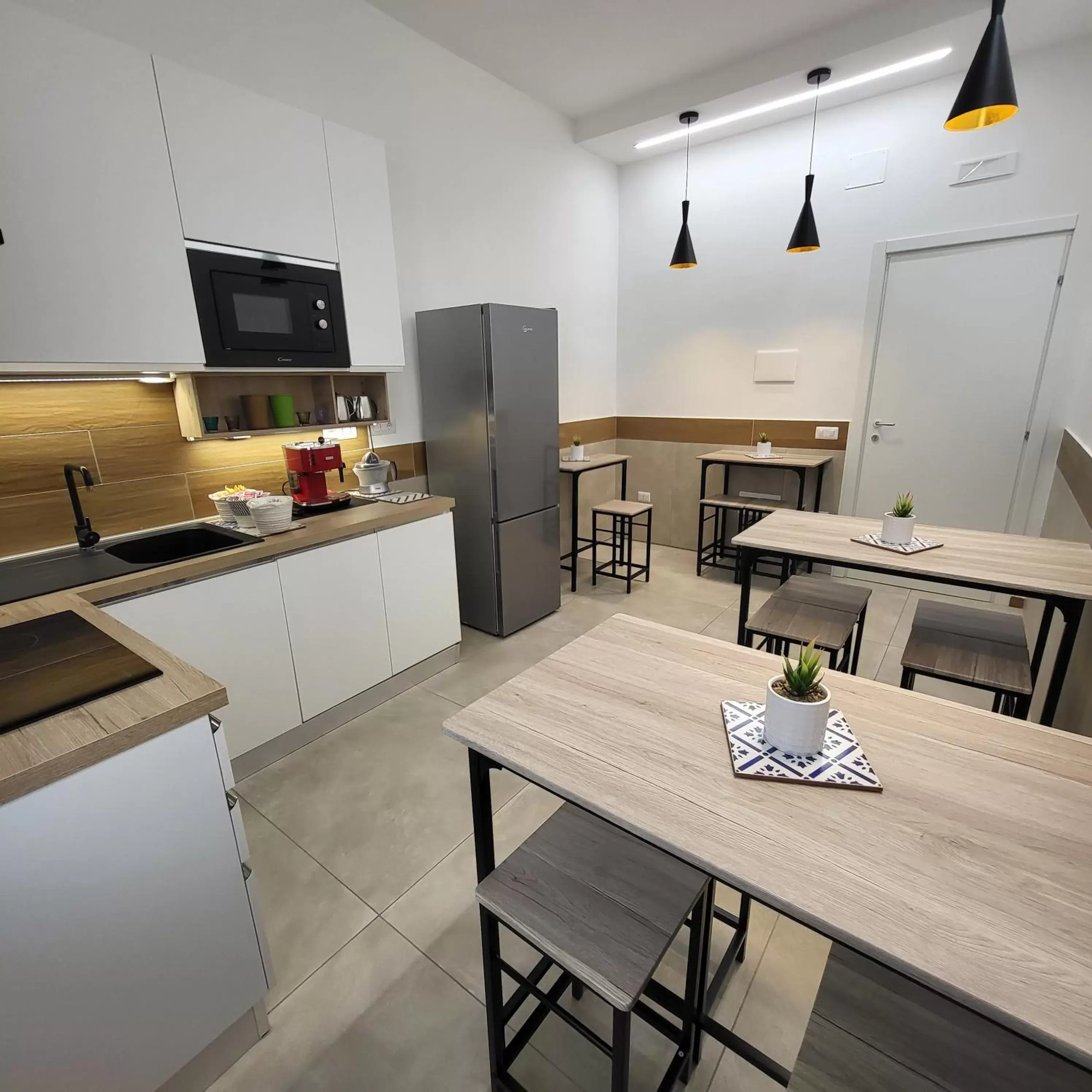 Communal kitchen, Kitchen/Kitchenette in B&B Salerno Urban Suite 57