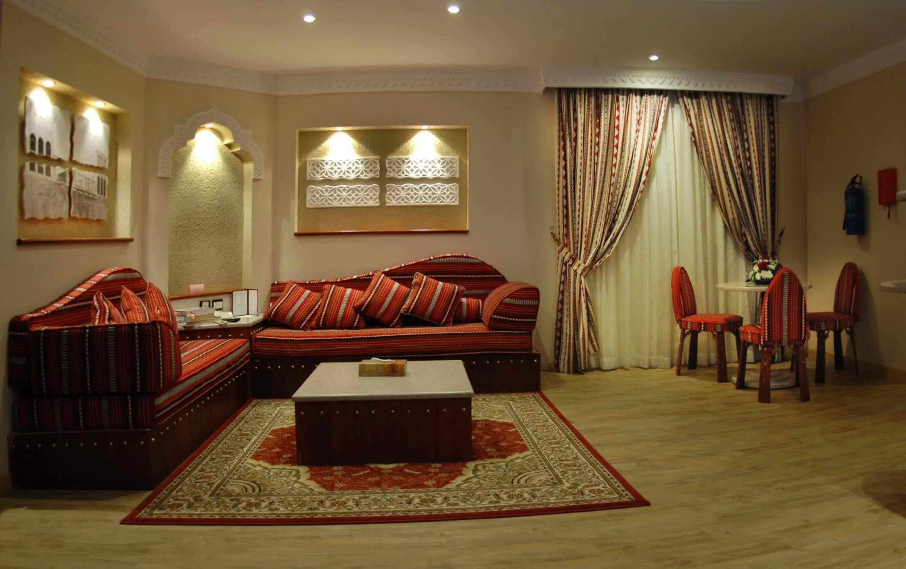 Living room, Seating Area in Al Liwan Suites