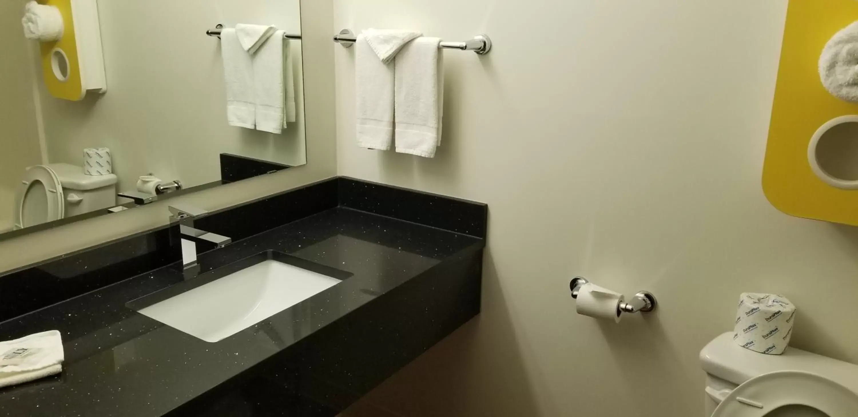 Toilet, Bathroom in Motel 6-Innisfail, AB