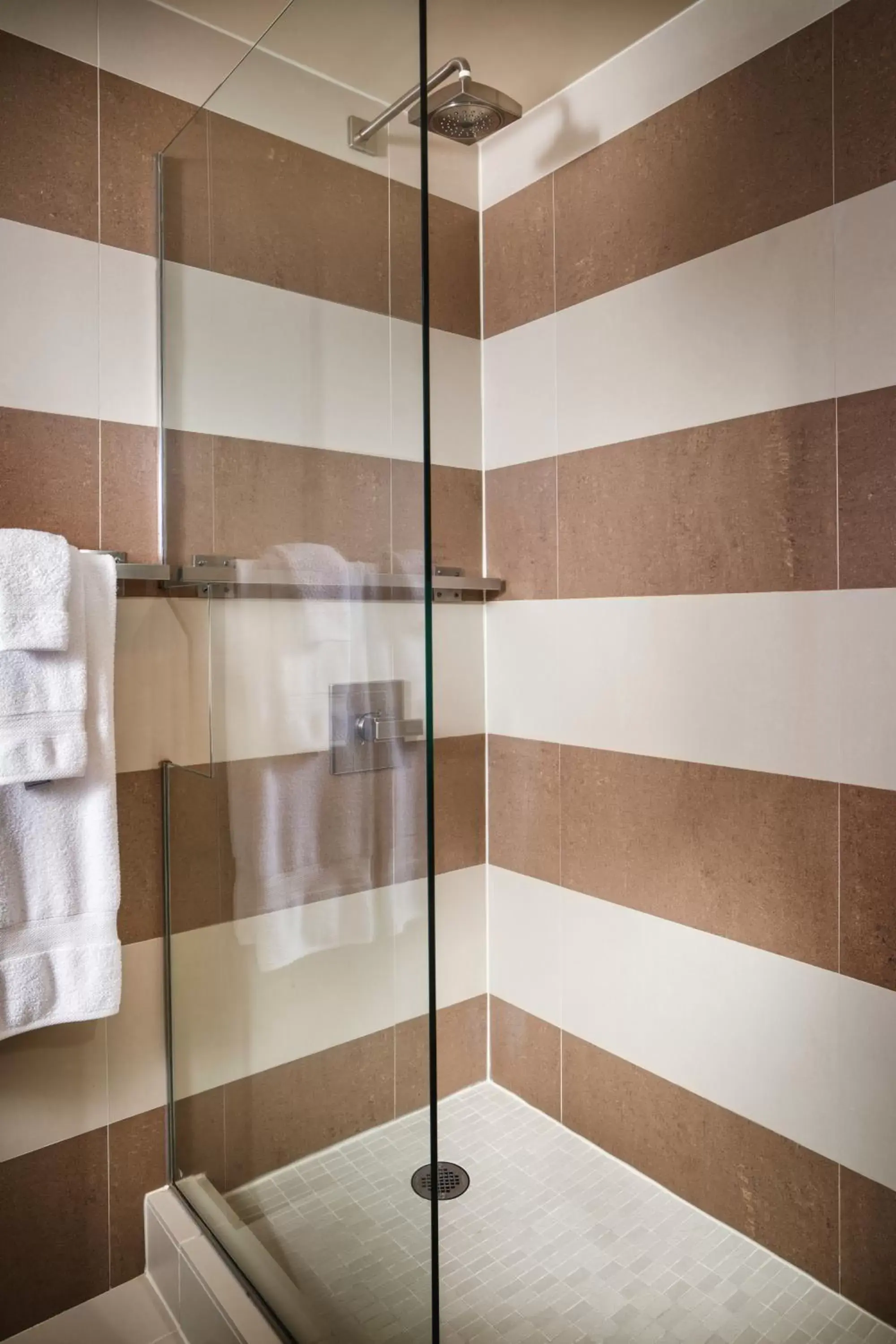 Shower, Bathroom in Staypineapple, Hotel Rose, Downtown Portland