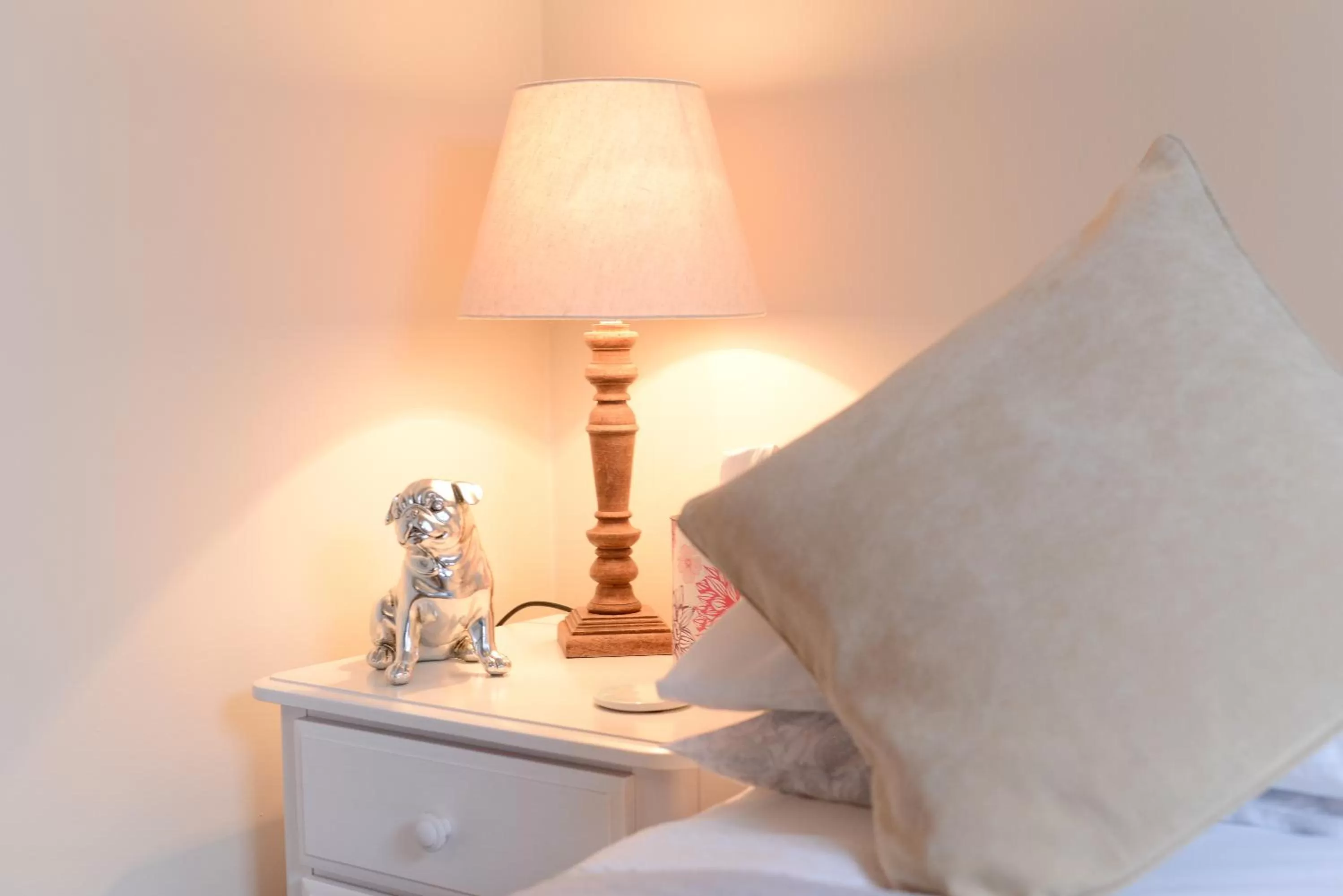 Decorative detail, Bed in Mory House