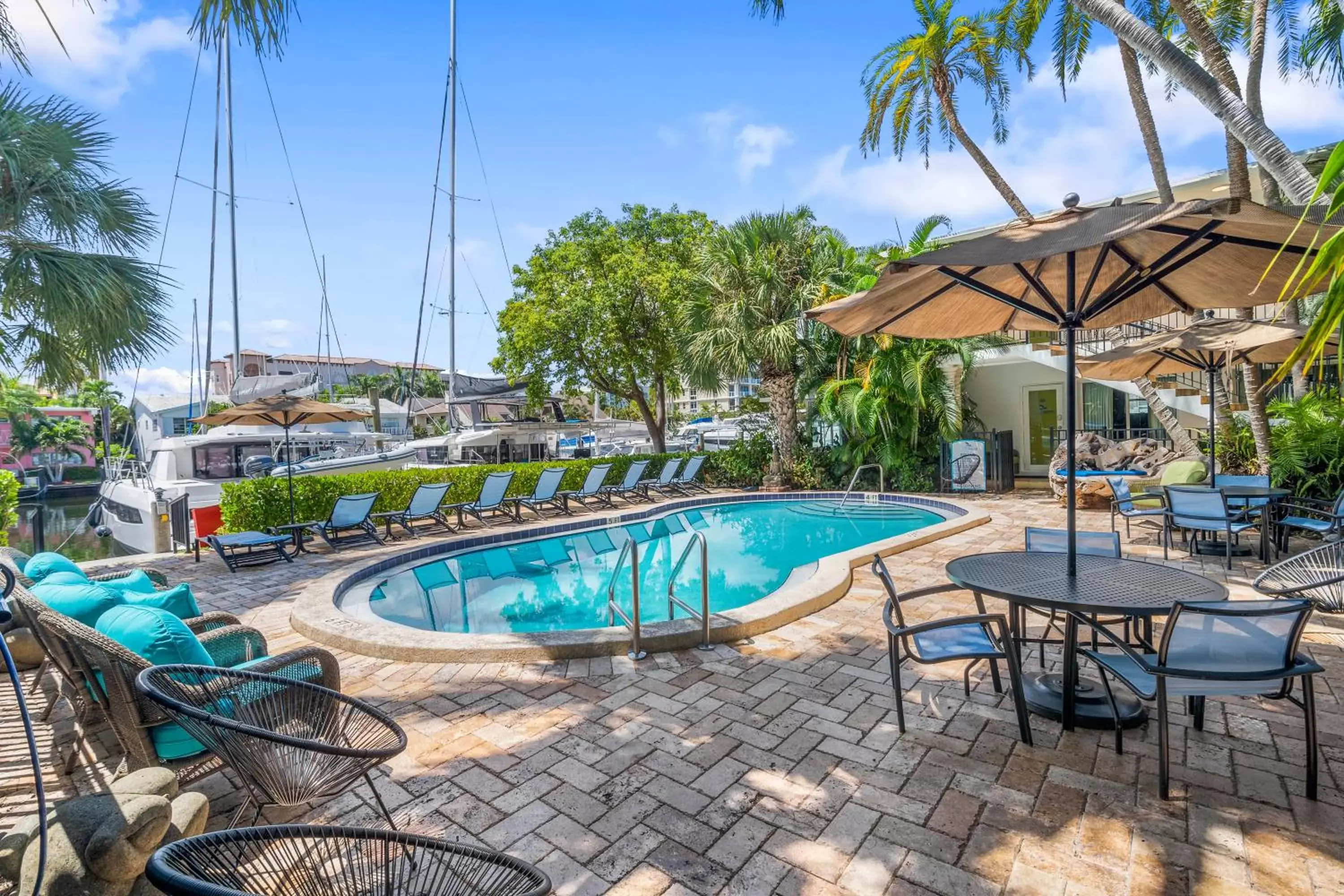 Swimming Pool in Isle of Venice Residence and Marina