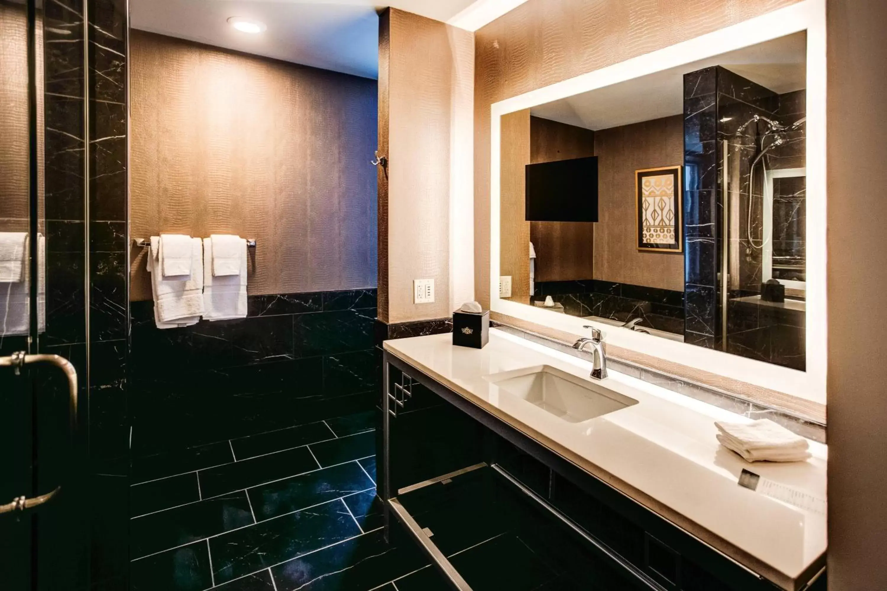 Bathroom in The Warrior Hotel, Autograph Collection