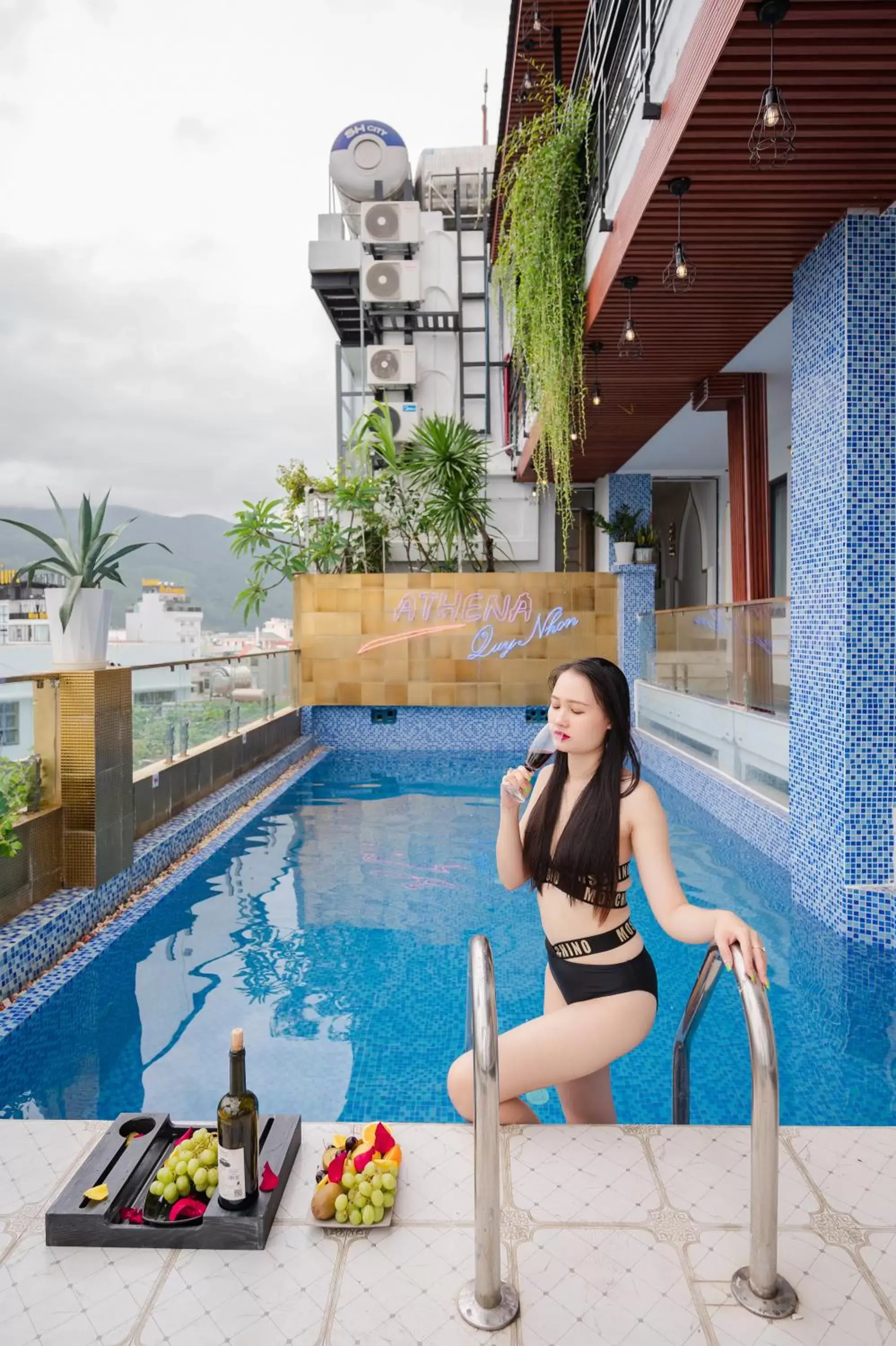 Swimming pool in Athena Hotel Quy Nhơn Swimming pool in Athena Hotel Quy Nhơn
