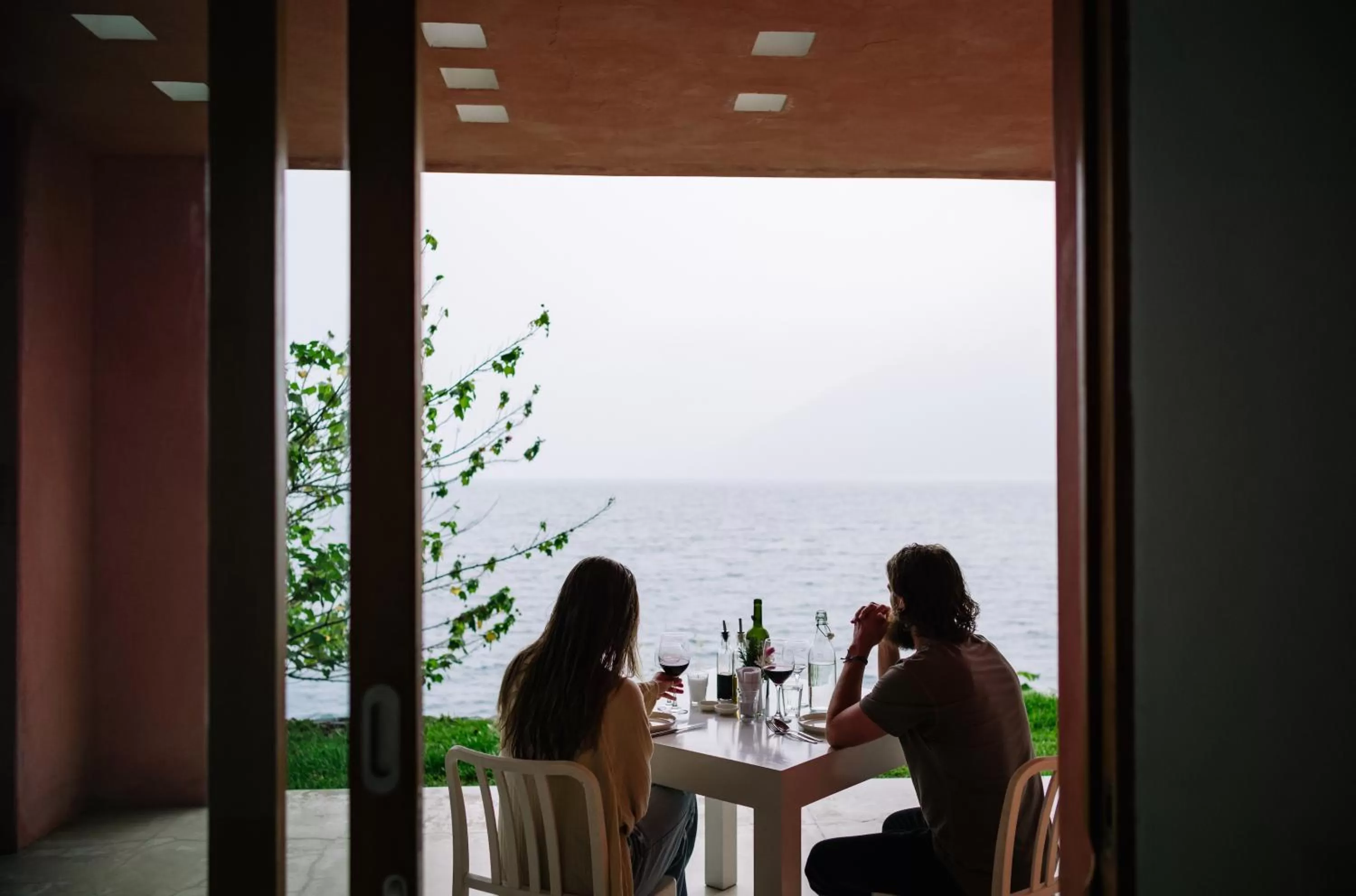 Natural landscape in Anzan Atitlan