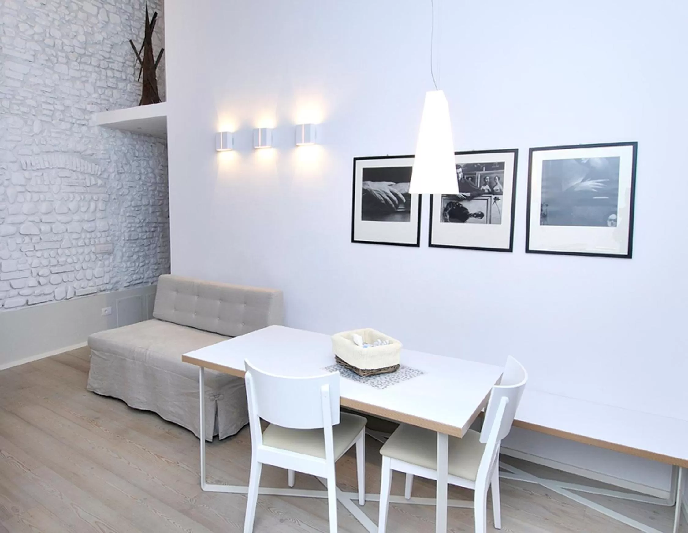 Seating area in Villa Aruch