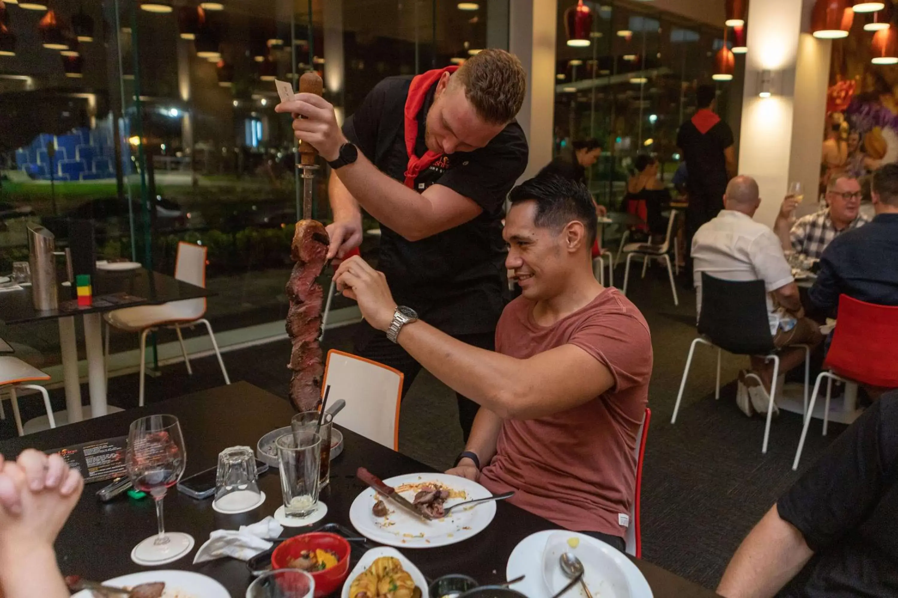 Restaurant/places to eat in Pacific Hotel Cairns