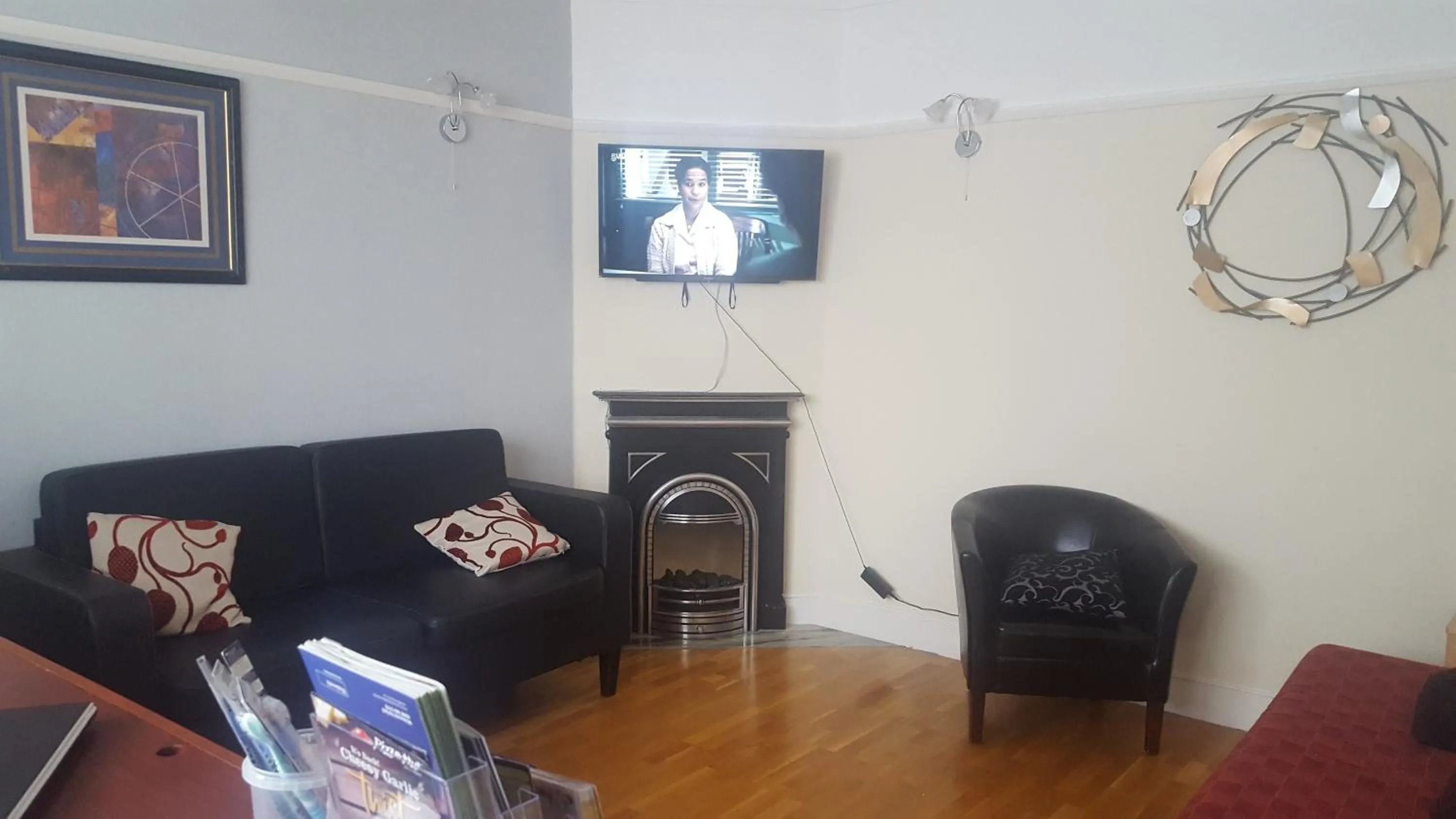 Communal lounge/ TV room in Kathleen House