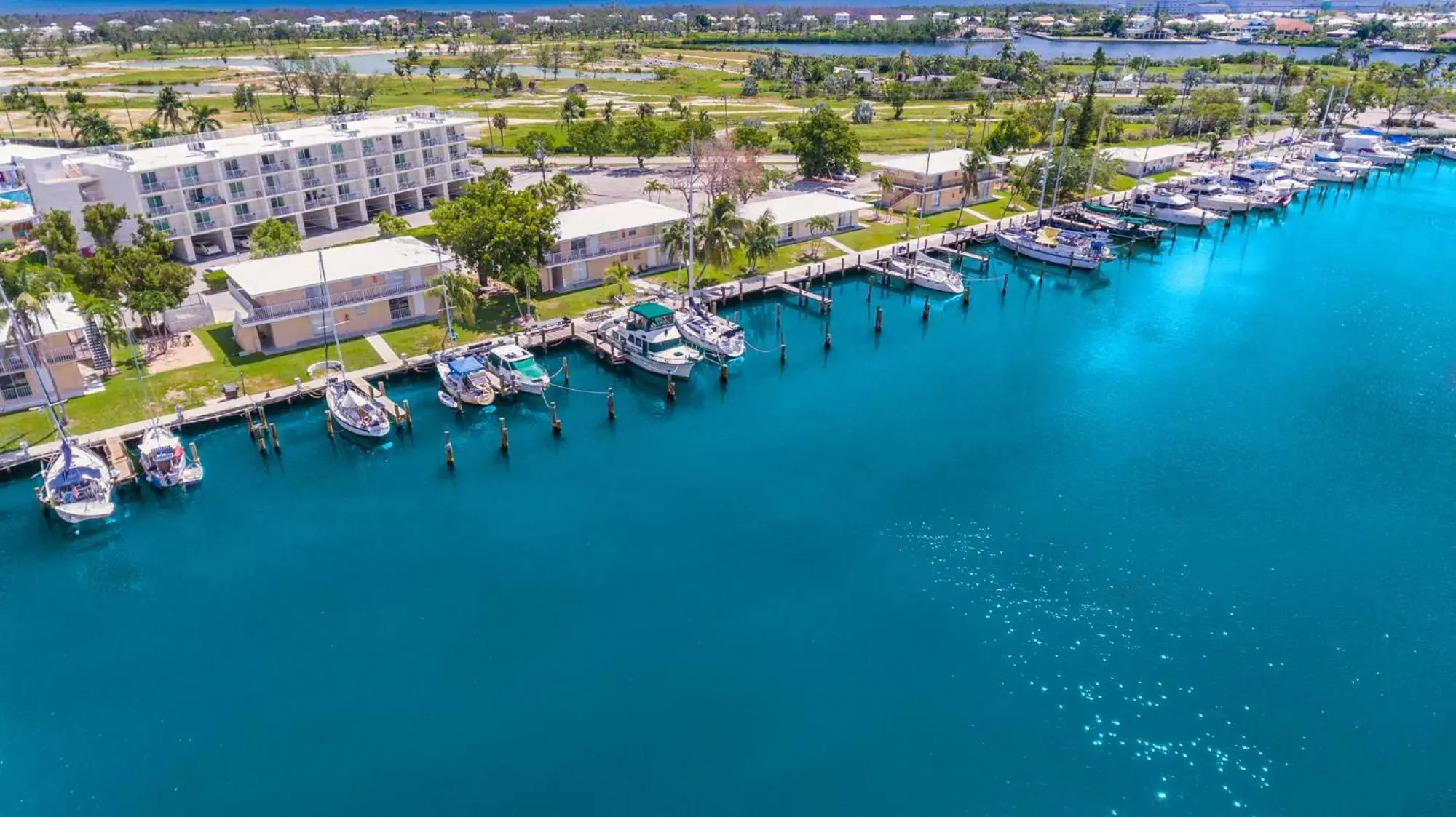 Bird's eye view, Bird's-eye View in Skipjack Resort & Marina