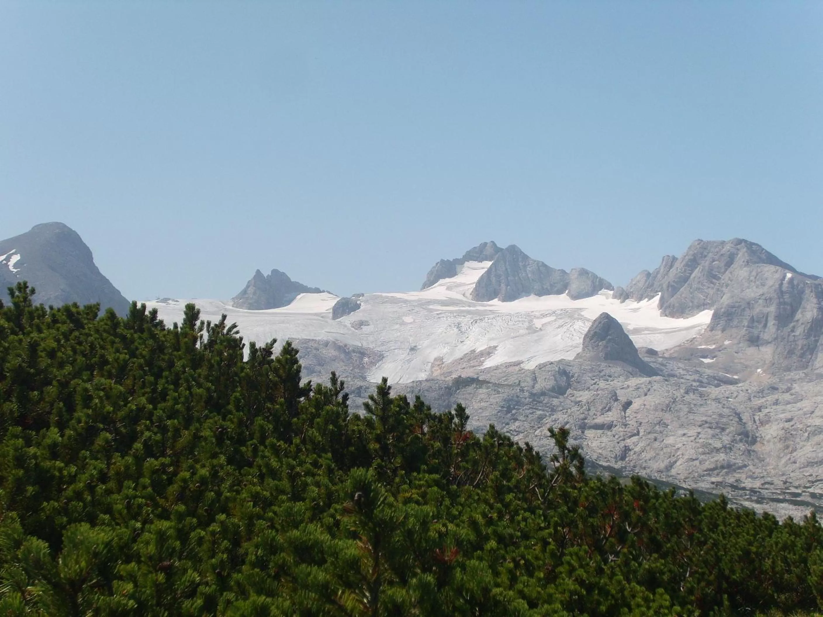 Natural landscape in Privatpension Gosaukammblick