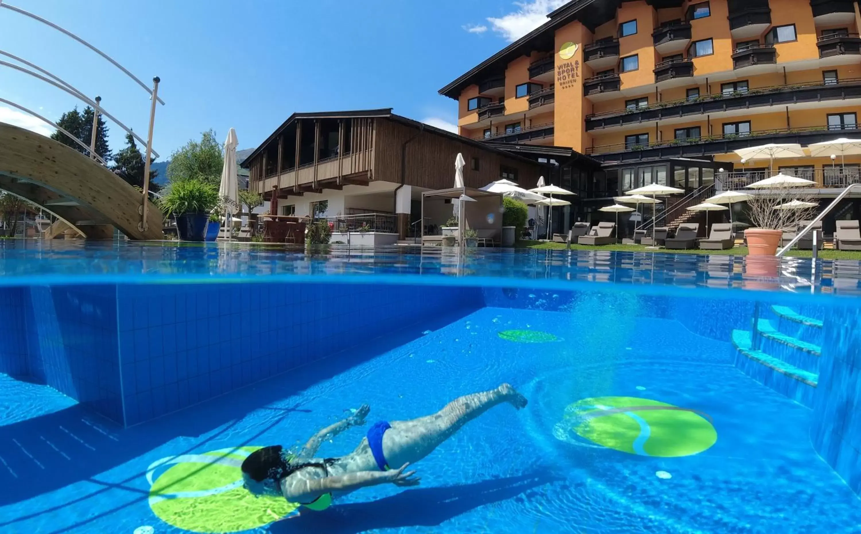 Property building, Swimming Pool in Vital & Sporthotel Brixen