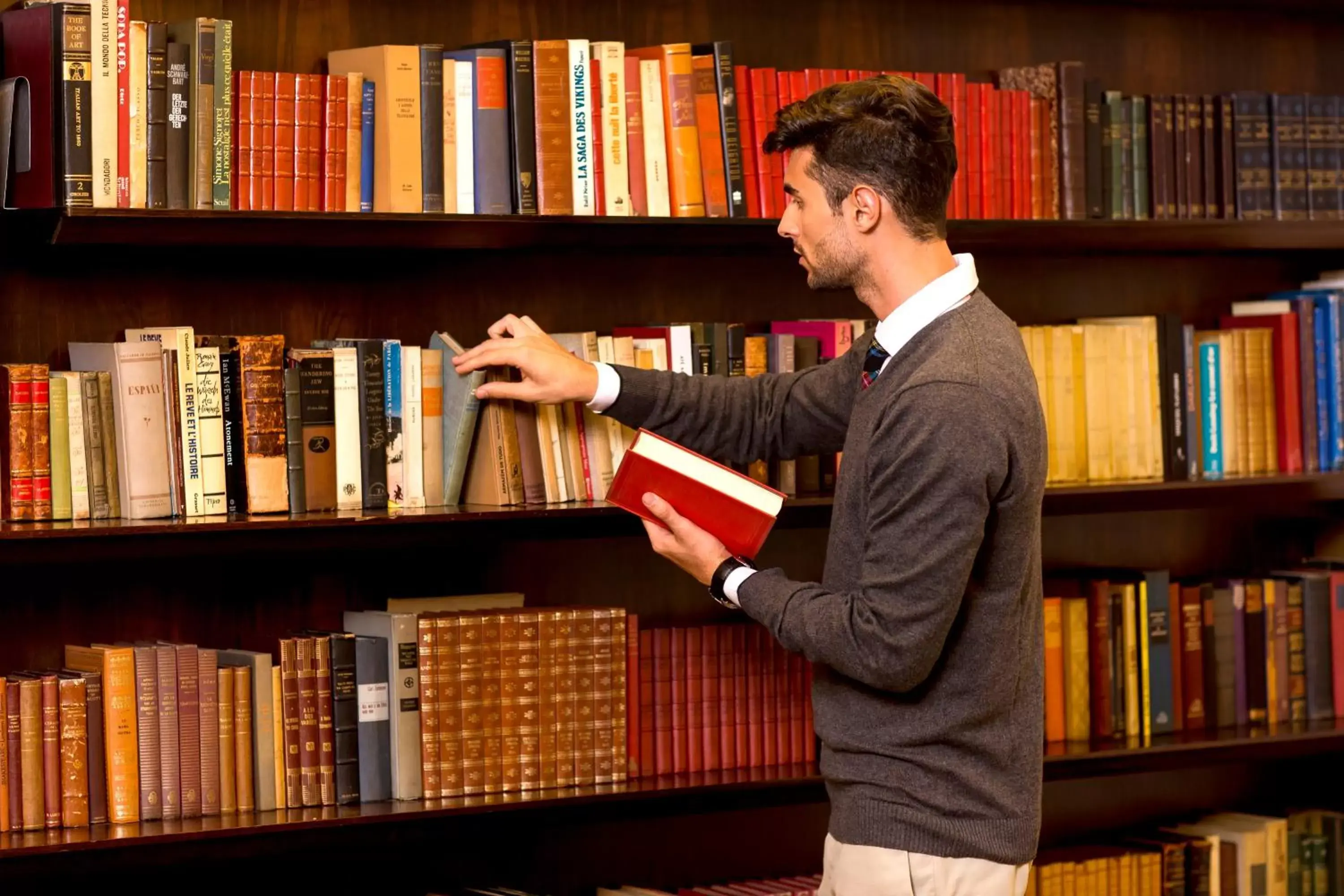 Library in Pergamon SP Frei Caneca by Accor