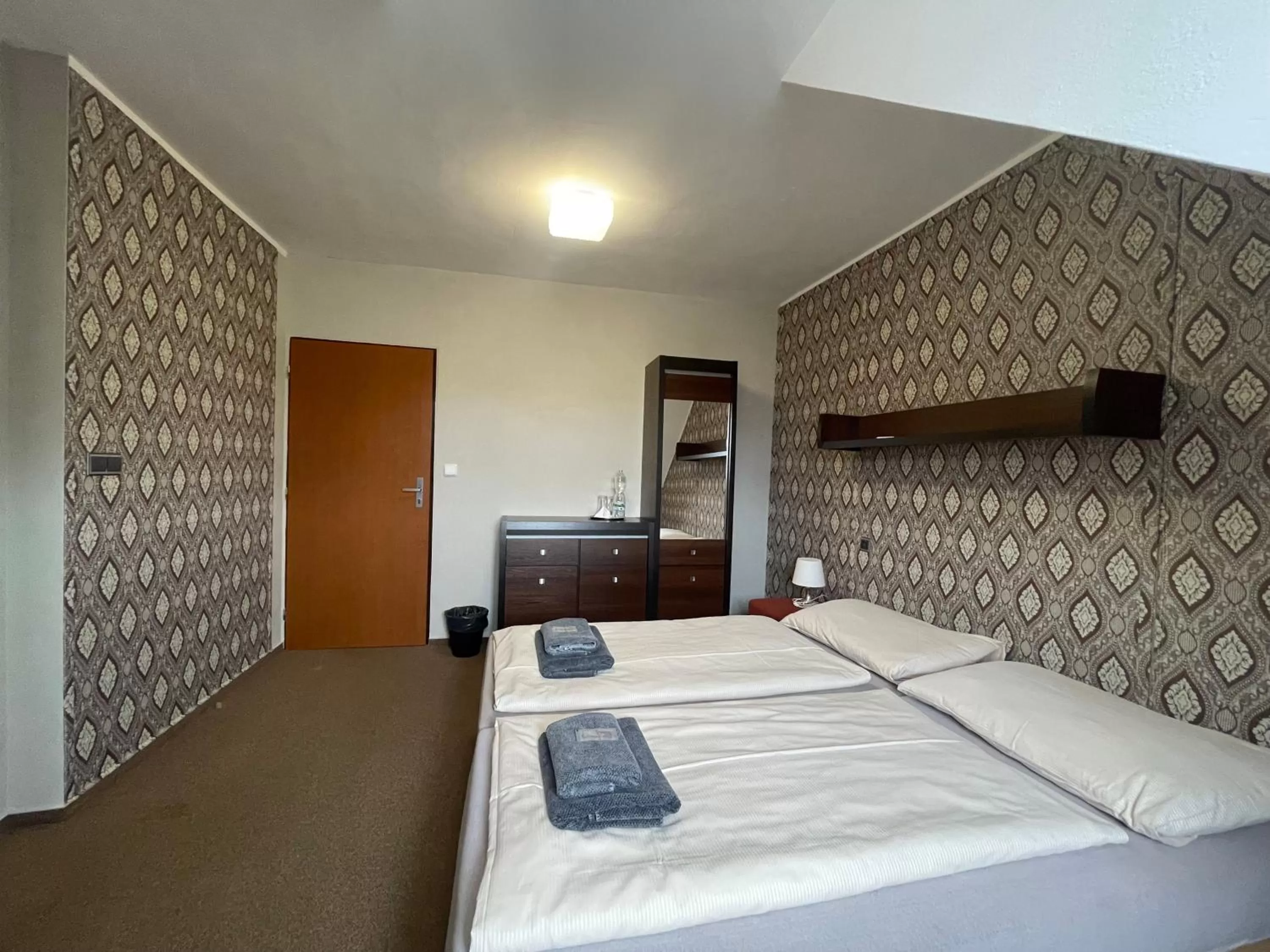 Bed in Hotel Veveří