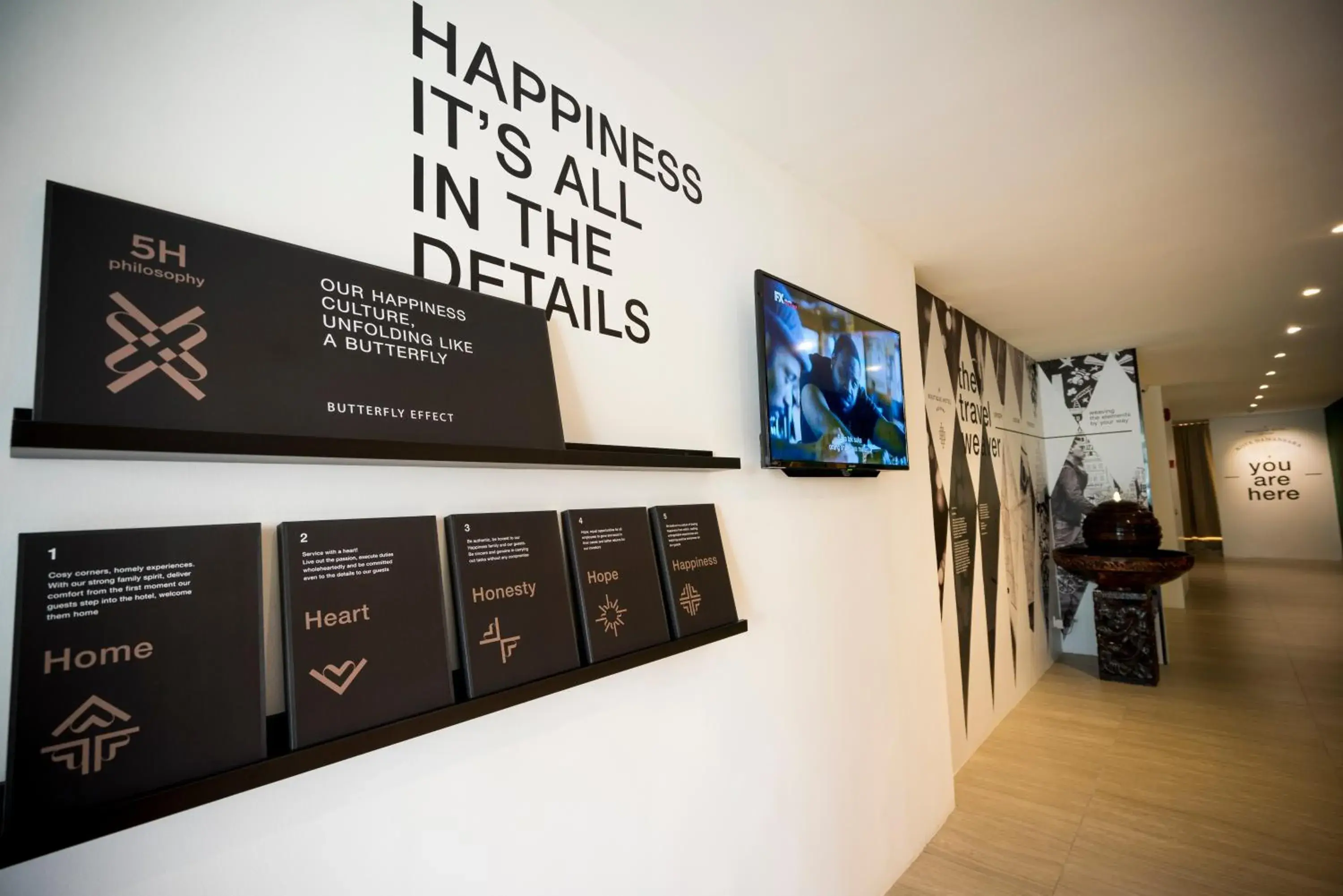 Decorative detail in H Boutique Hotel Xplorer Kota Damansara Decorative detail in H Boutique Hotel Xplorer Kota Damansara