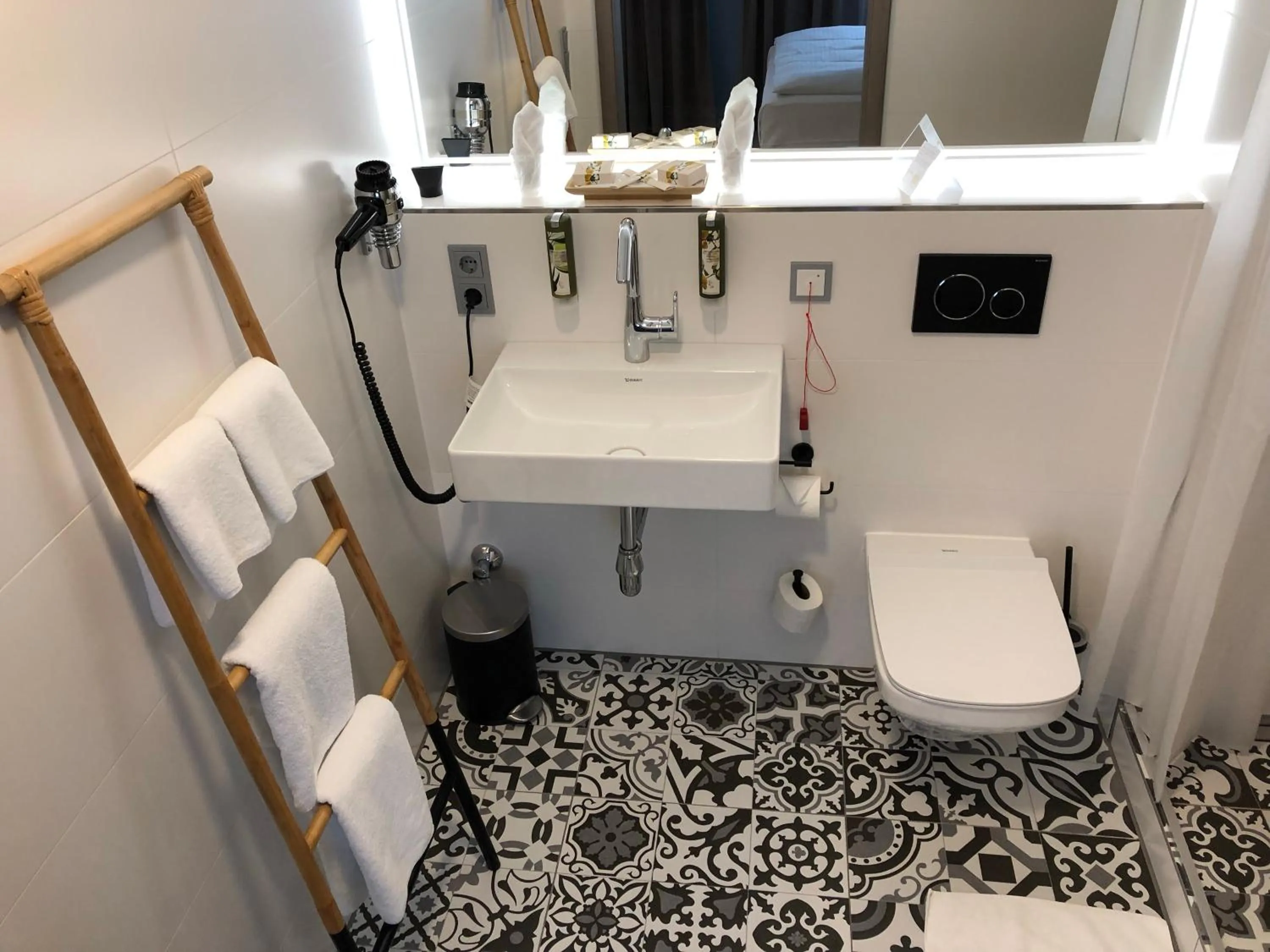 Toilet in Belle Blue Zentrum