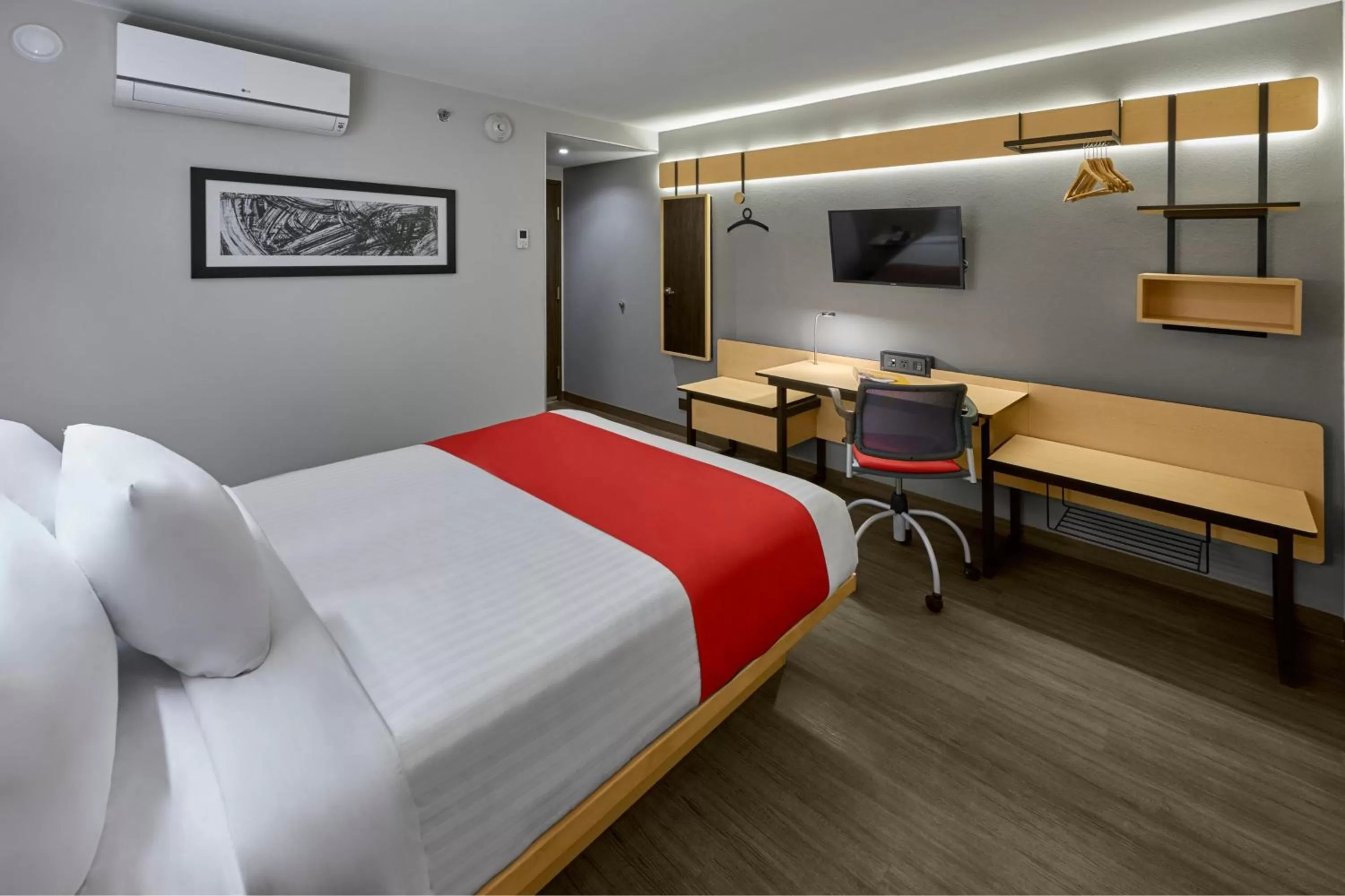 Bedroom, Bed in City Express by Marriott Ensenada