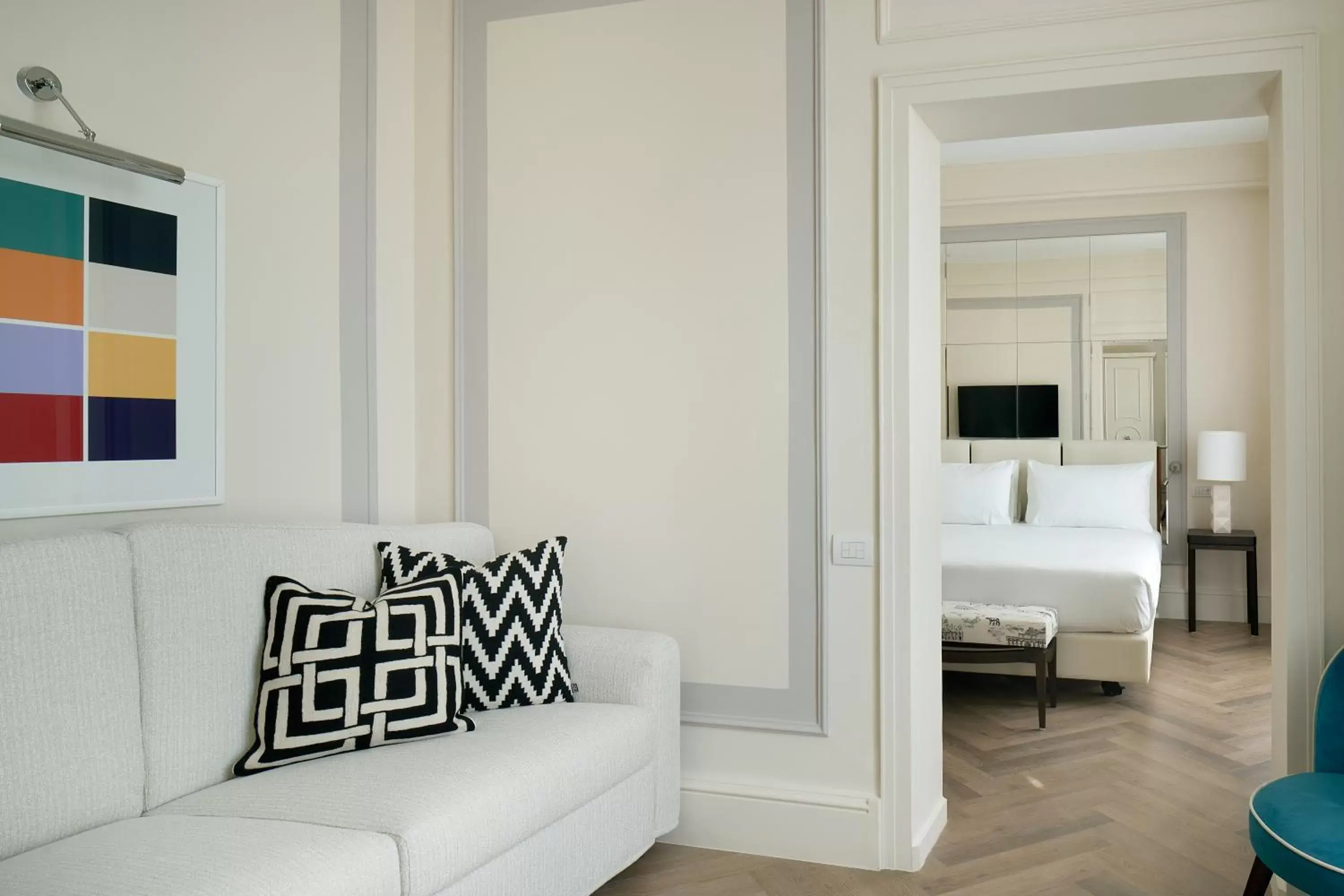 Bedroom, Seating Area in UNAHOTELS Trastevere Roma