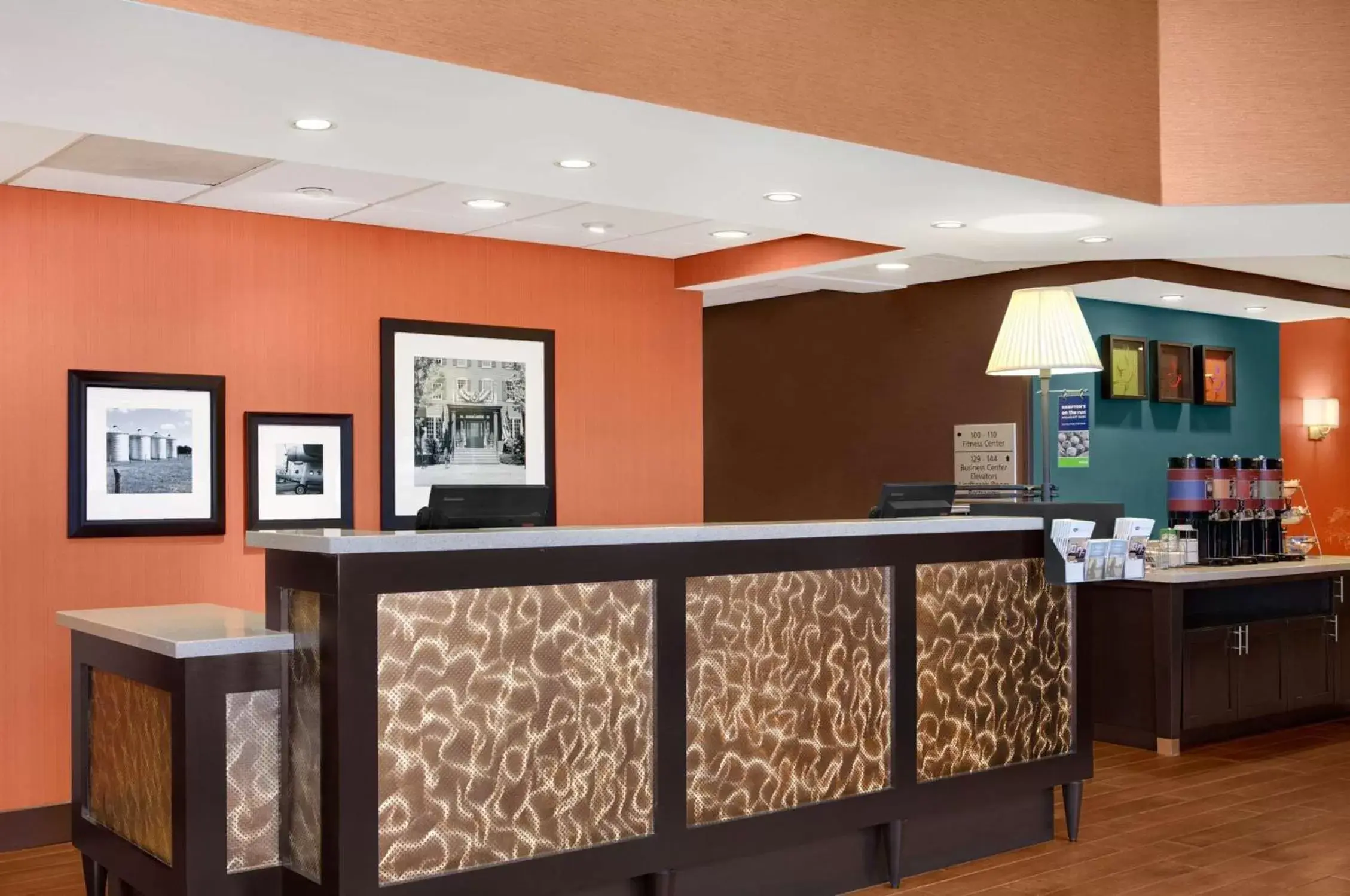 Lobby or reception, Lobby/Reception in Hampton Inn Chicago-Midway Airport