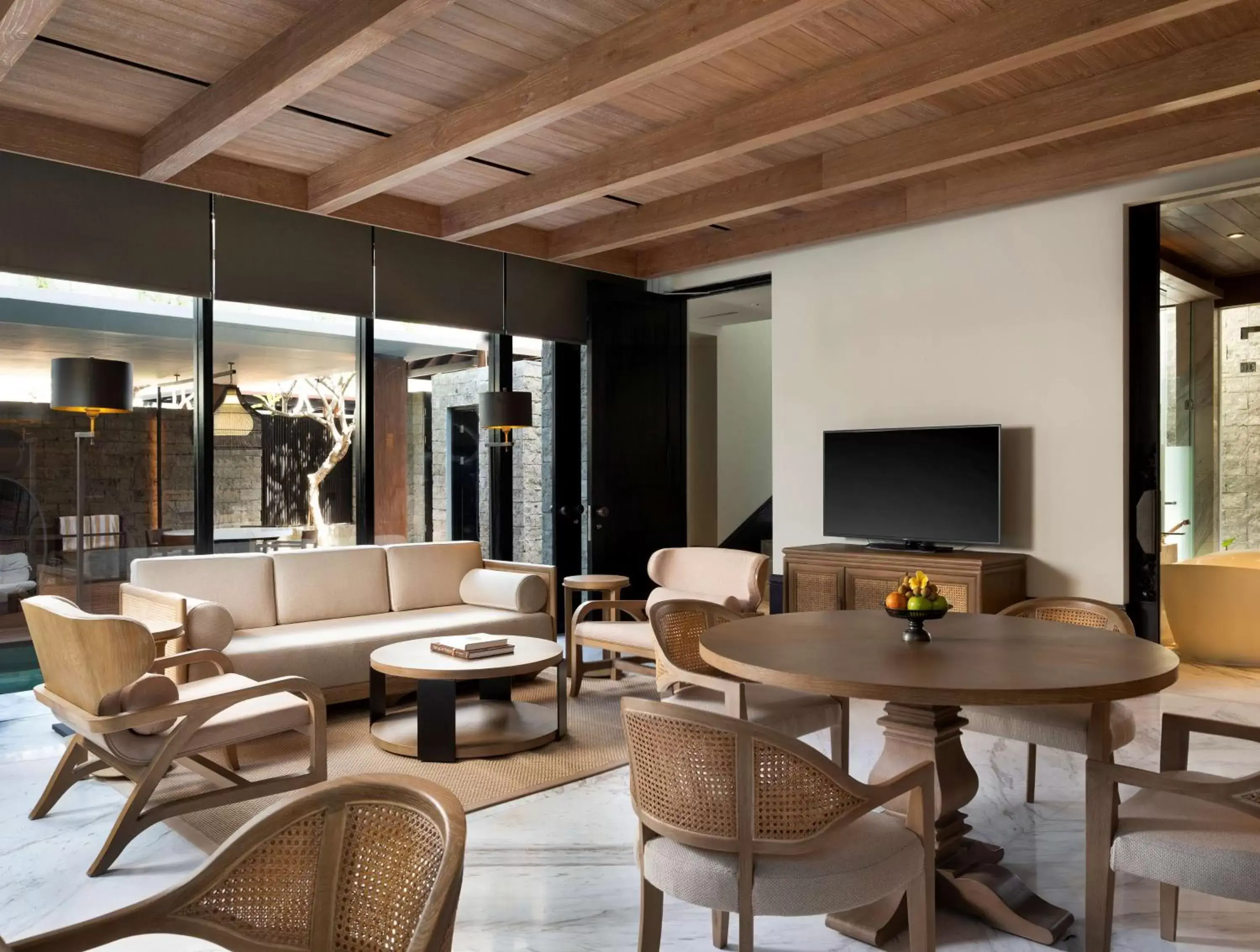 Living room, Lounge/Bar in The Apurva Kempinski Bali