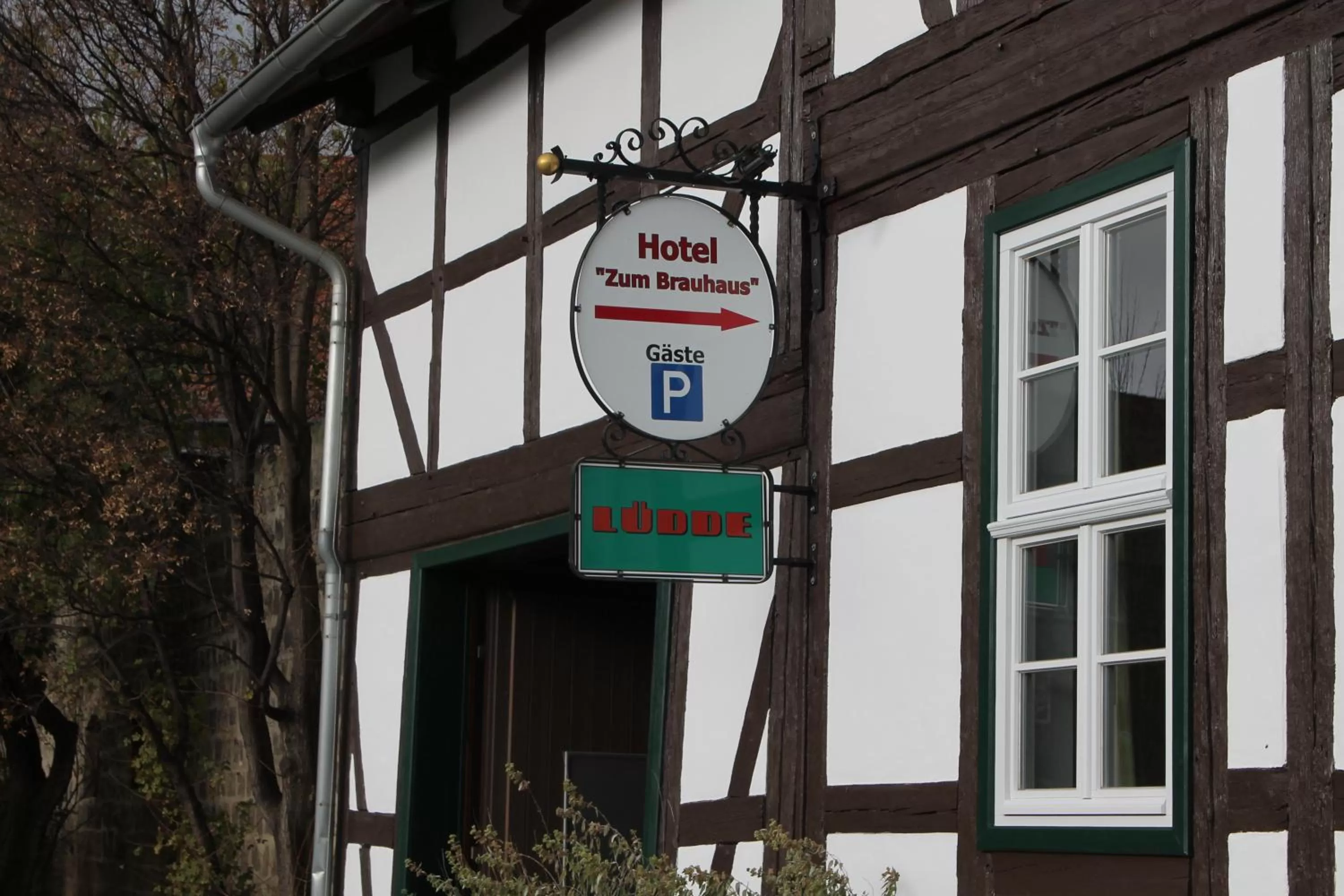 Facade/entrance in Hotel zum Brauhaus
