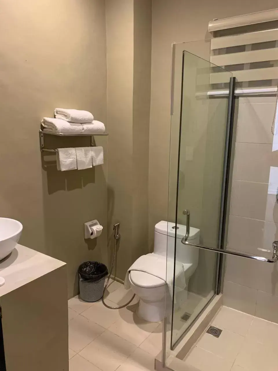 Bathroom in Vela Terraces Hotel Bathroom in Vela Terraces Hotel