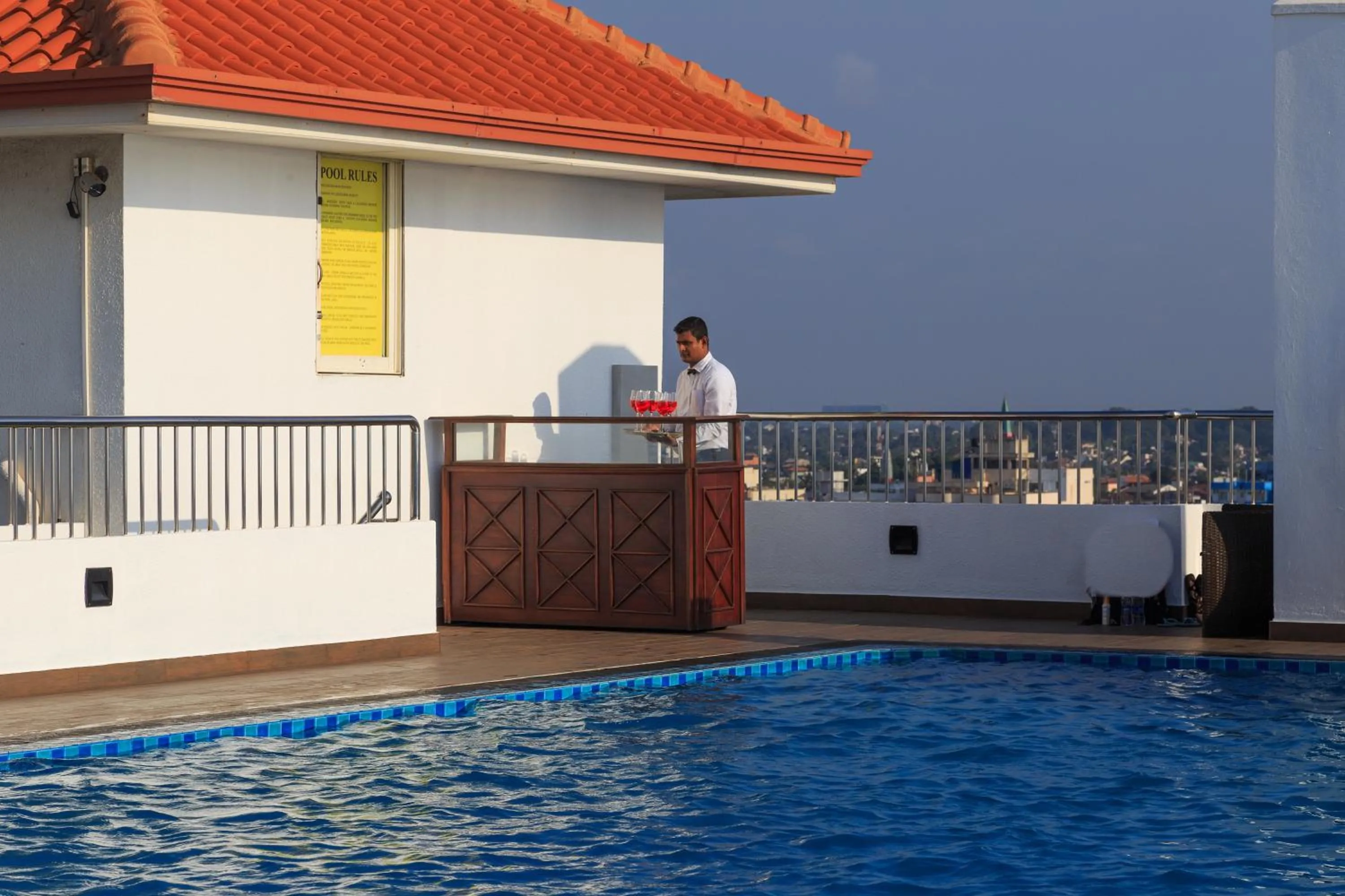 Swimming pool in Supun Arcade Residency