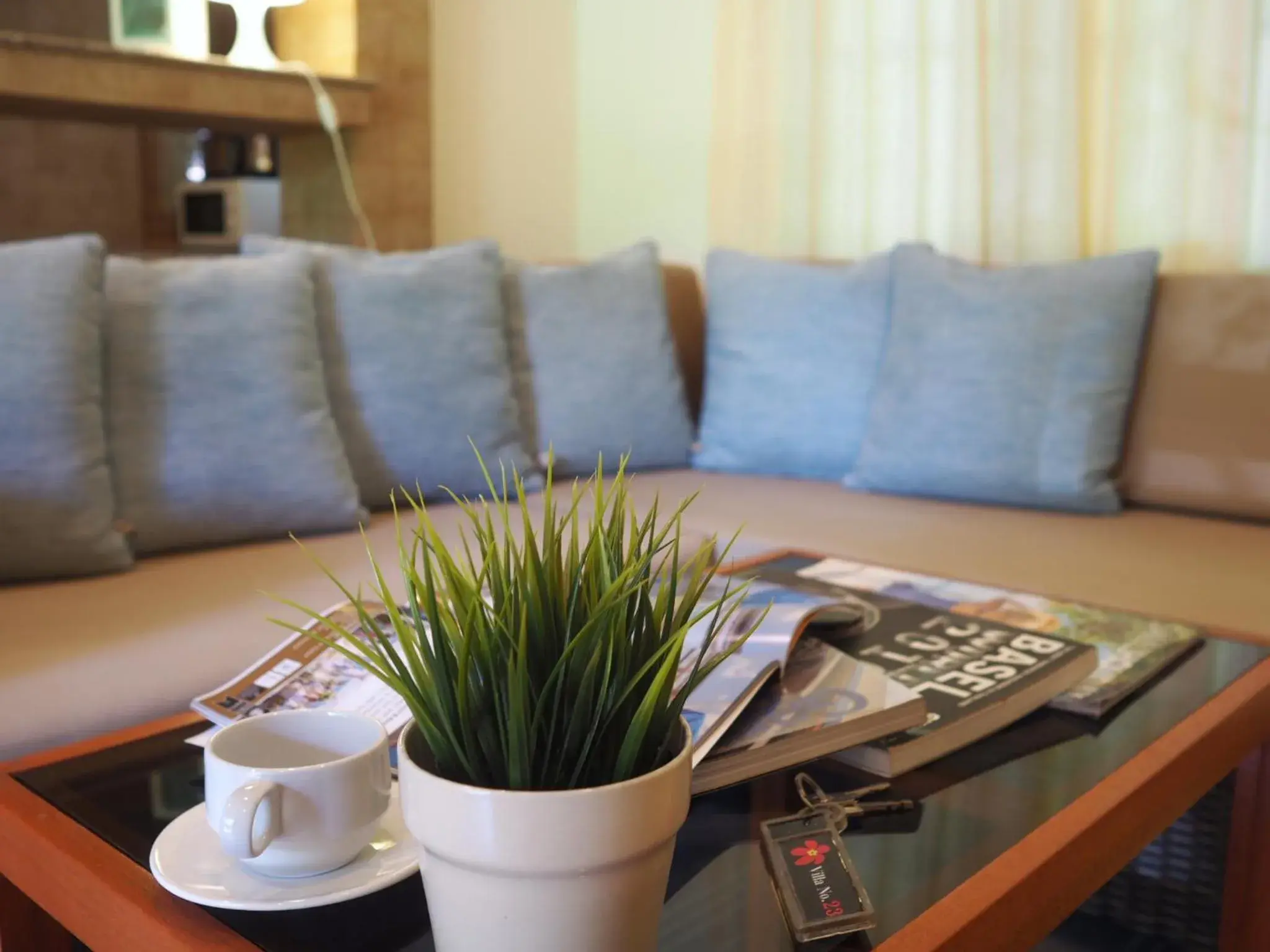 Living room in Samui Garden Home Living room in Samui Garden Home