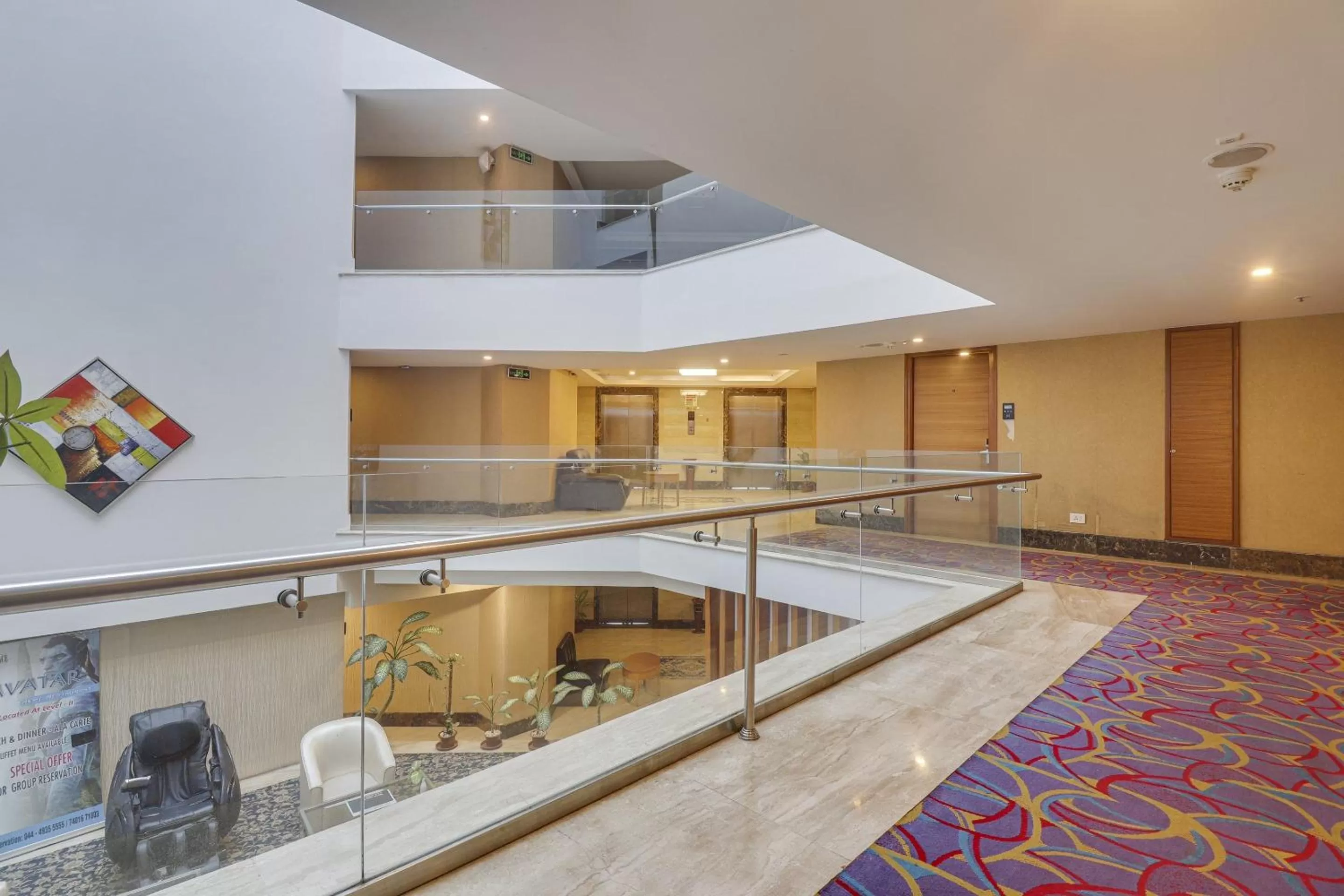 Lobby or reception, Swimming Pool in Palette - Hotel Chennai La Palace