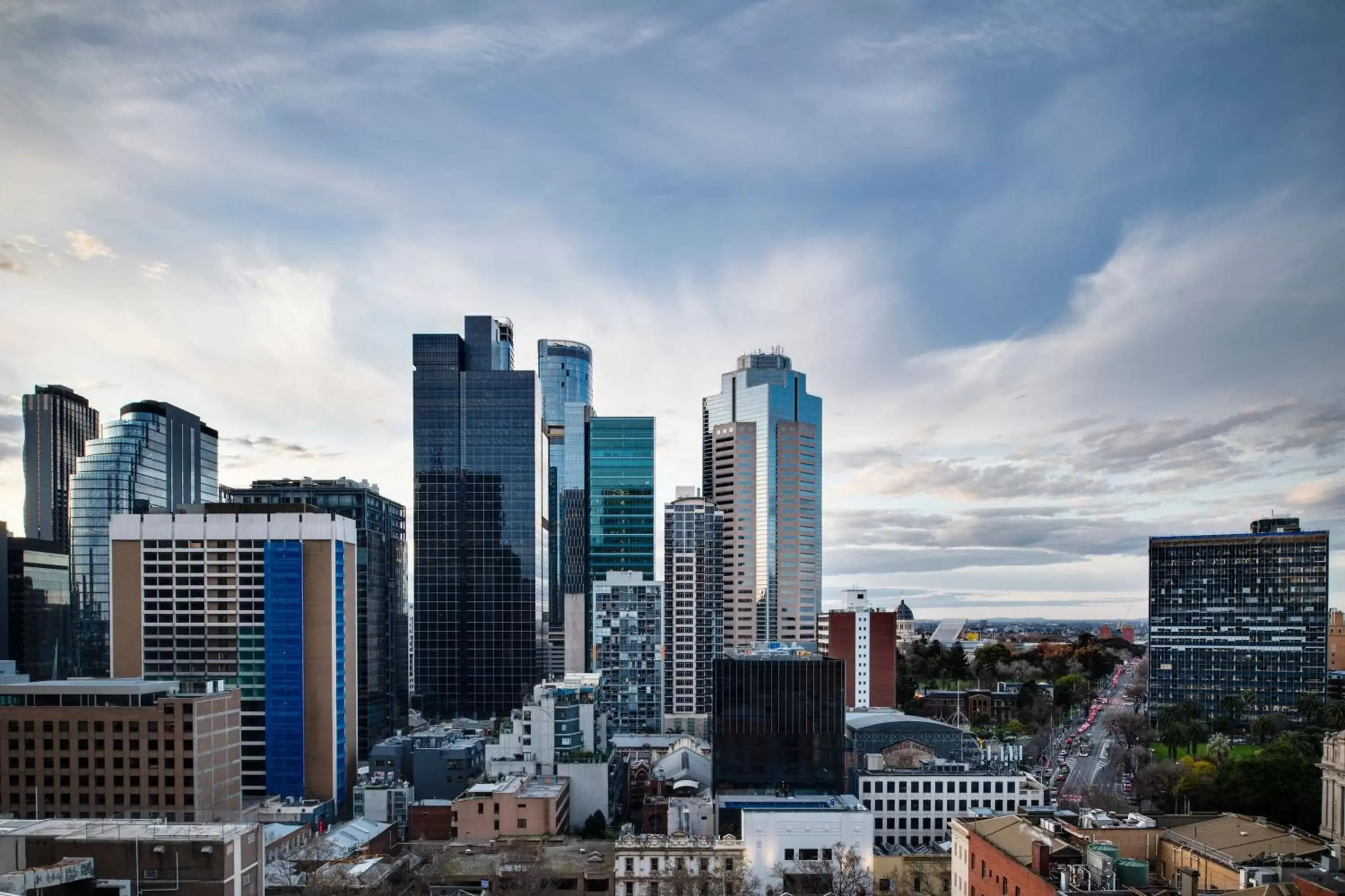 Property building in Sheraton Melbourne Hotel