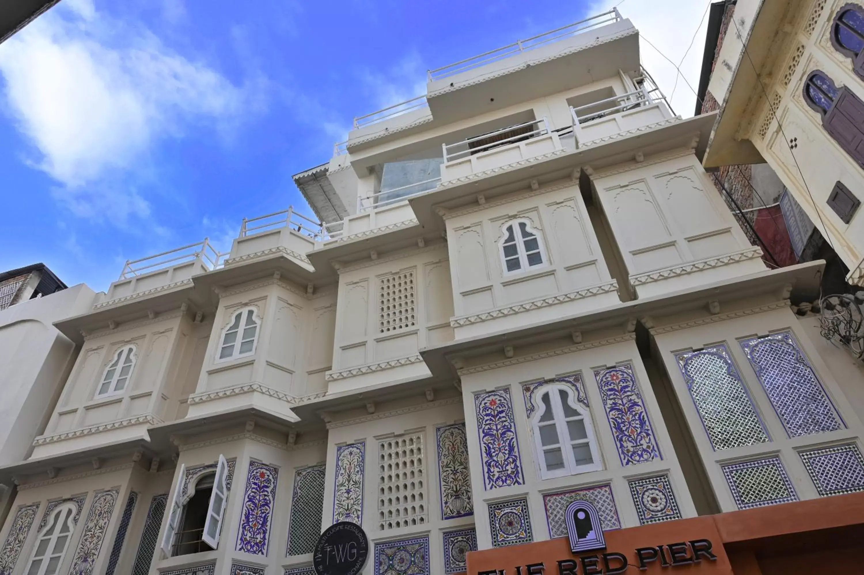 Property Building in The Red Pier by Downtown Udaipur