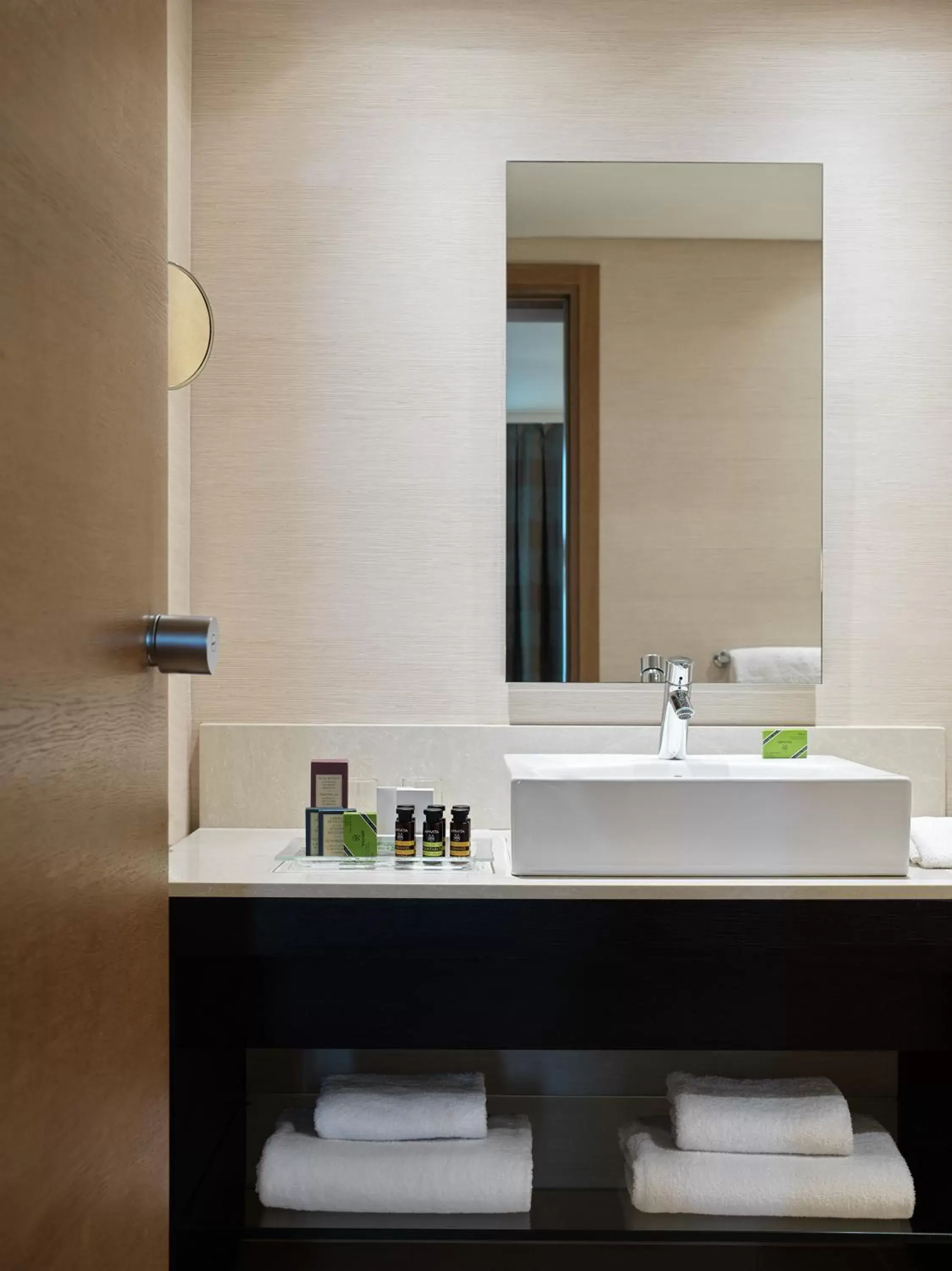 Bathroom in Galaxy Iraklio Hotel