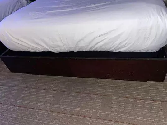 Bed in Hard Rock Hotel & Casino Biloxi