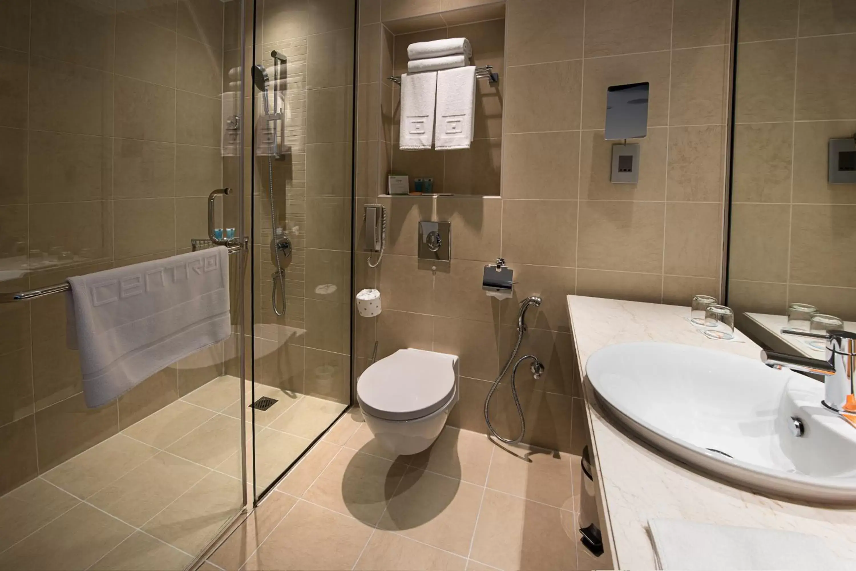 Toilet, Bathroom in Centro Al Manhal by Rotana