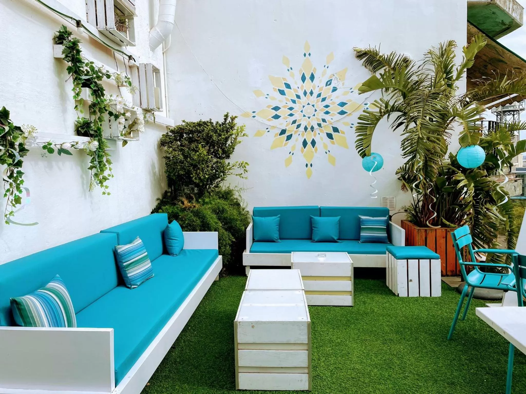 Balcony/Terrace in Hotel 54 Barceloneta