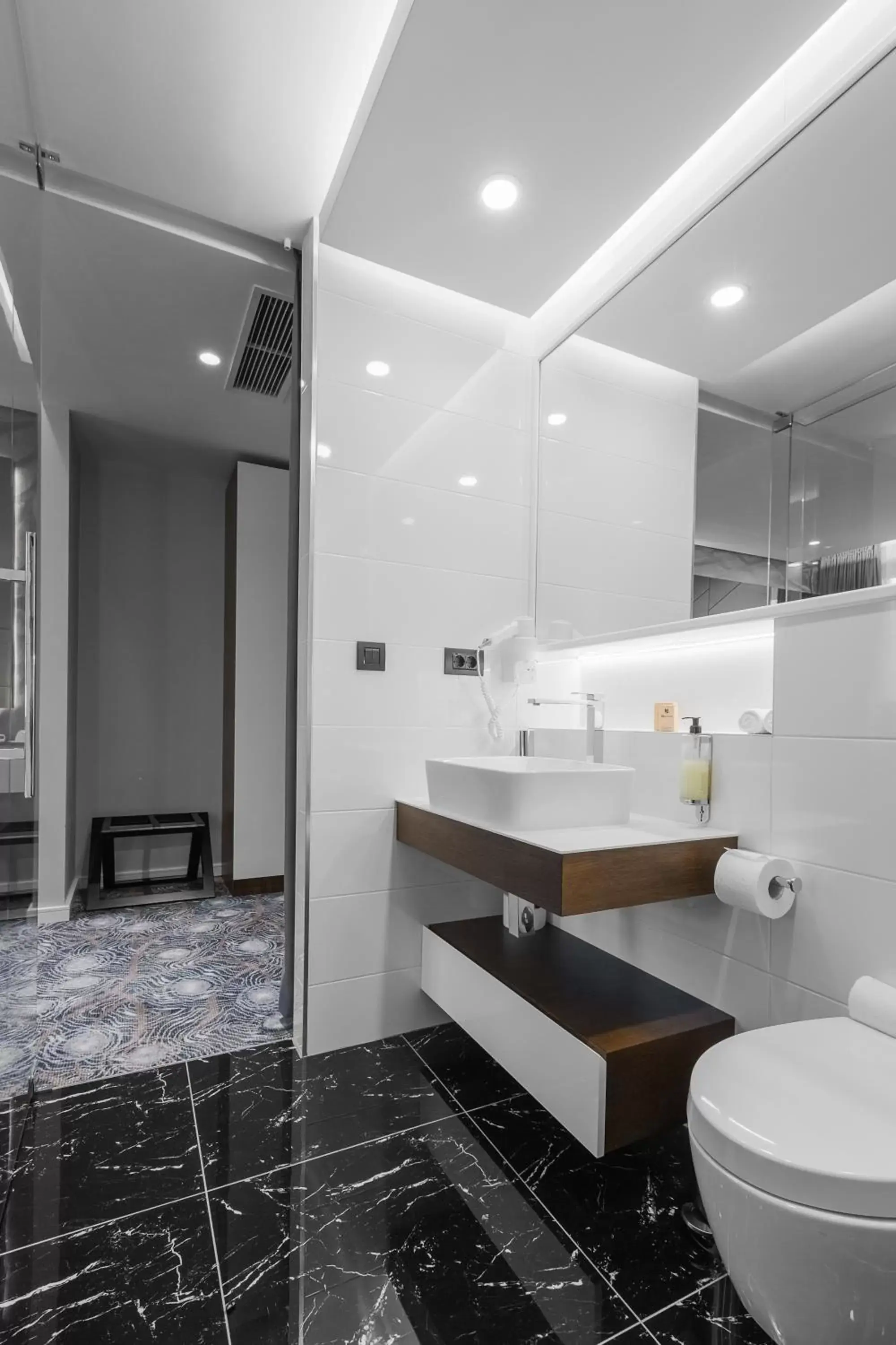 Shower, Bathroom in Sky Hotel